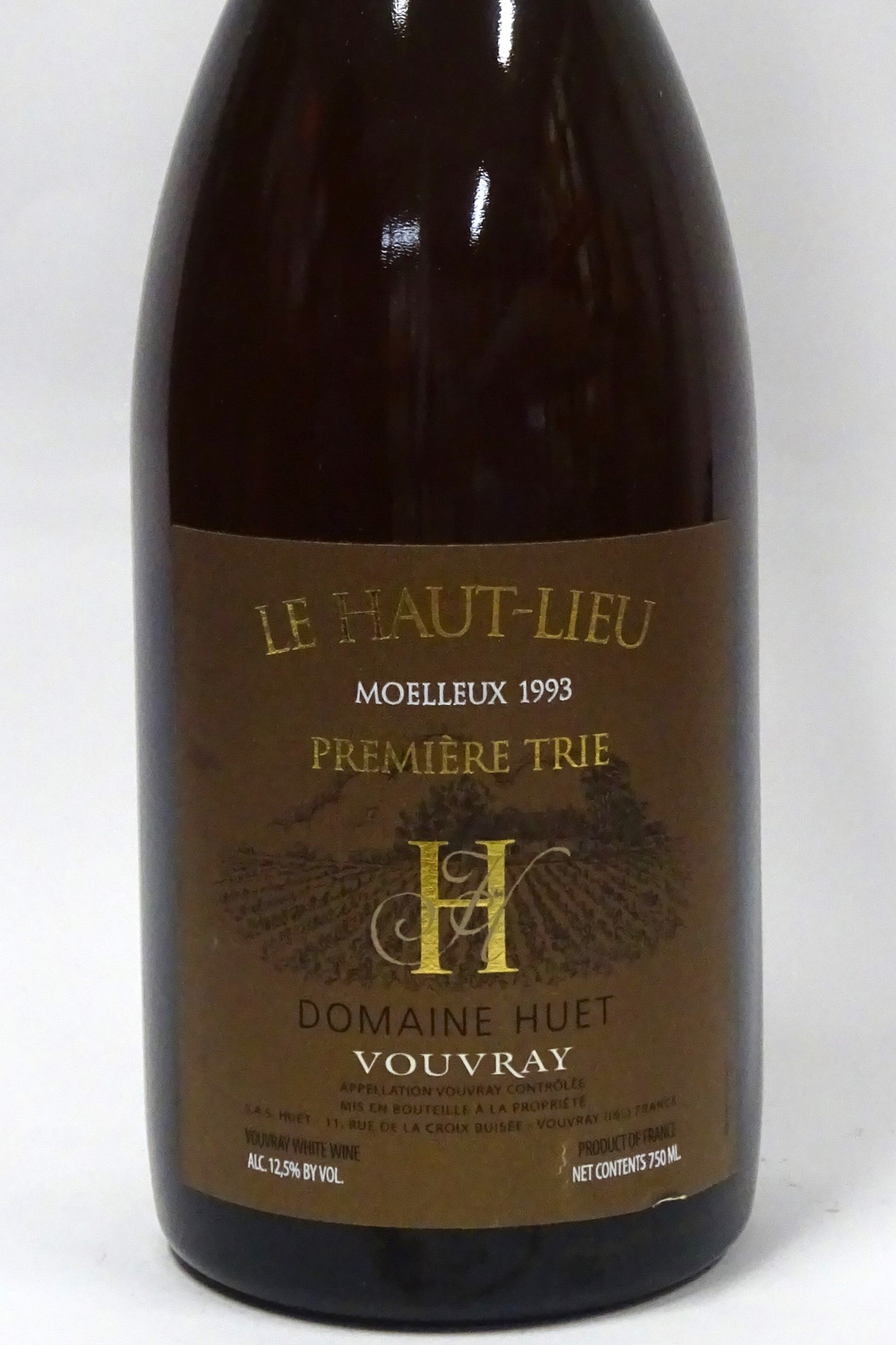 Huet 1993 Vouvray Le Haut Lieu Moelleux 1er Trie