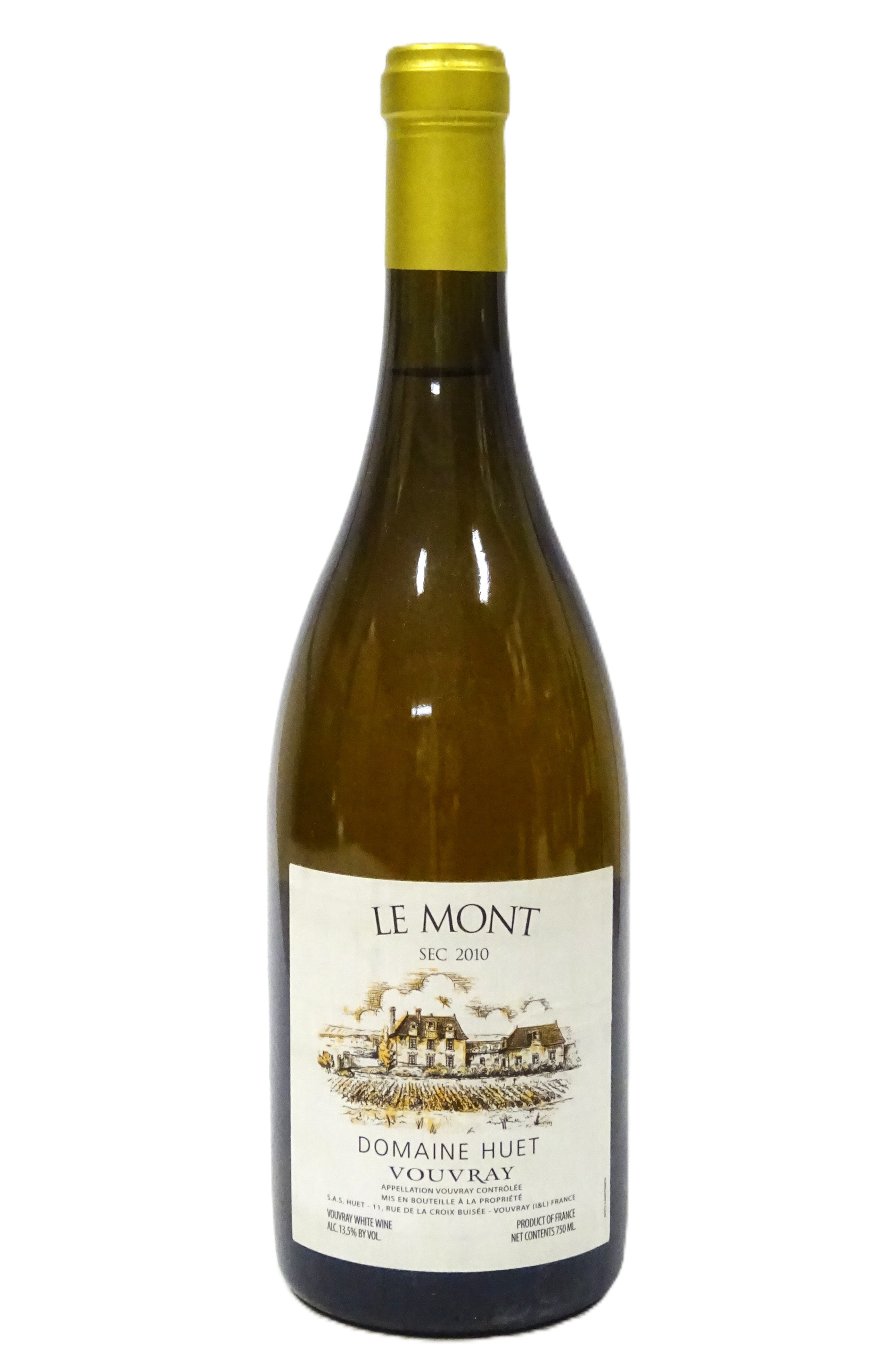 Huet 2010 Vouvray Le Mont Sec