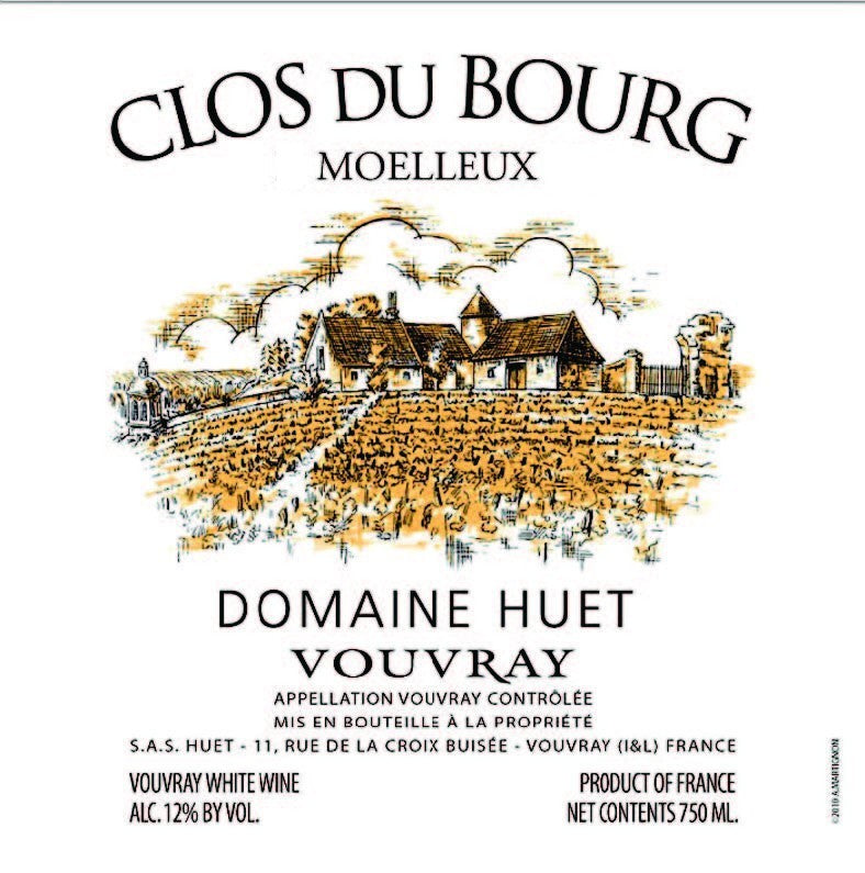 Huet 2018 Vouvray Clos du Bourg Moelleux