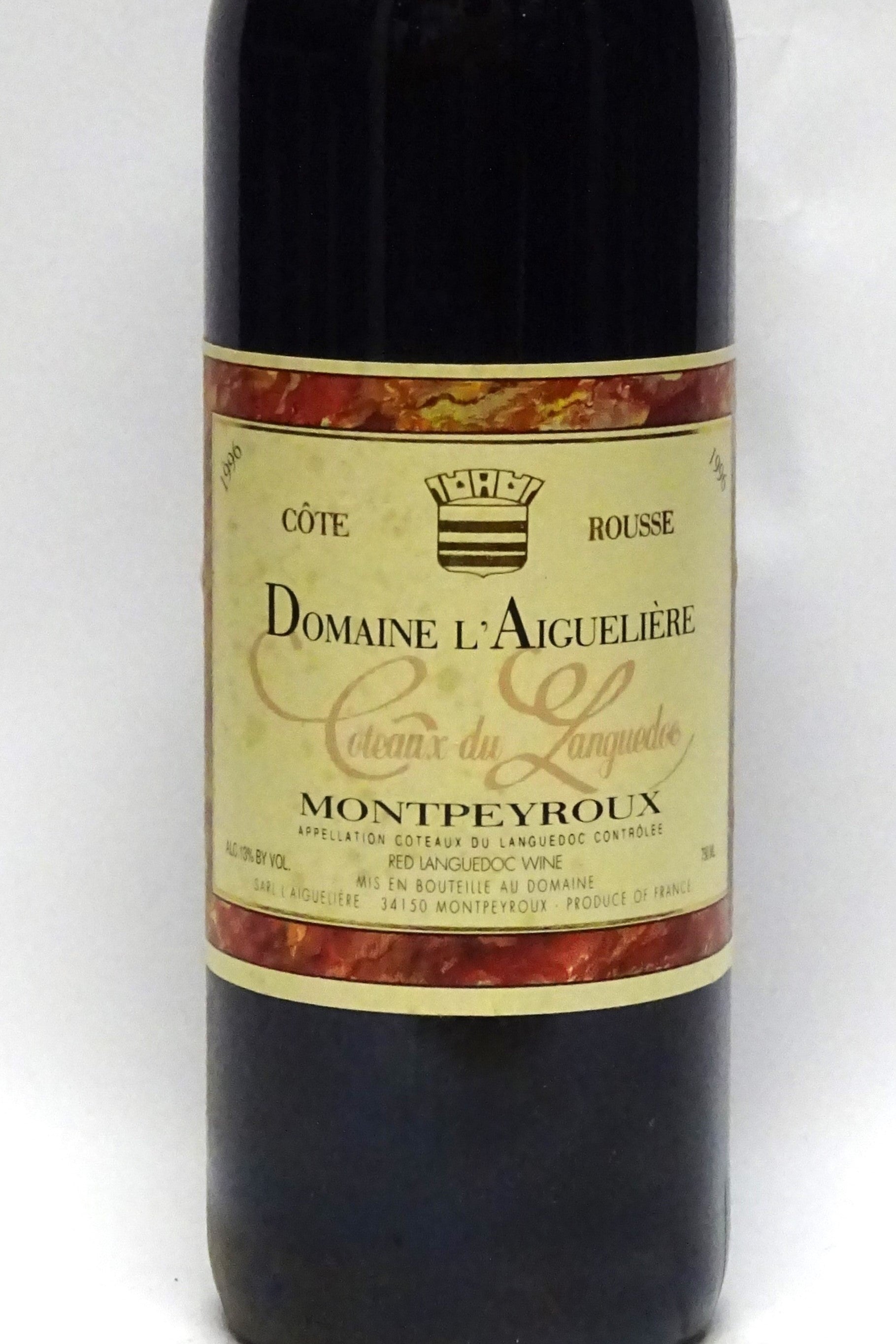 L'Arigueliere 1996 Montpeyroux Cote Rousse