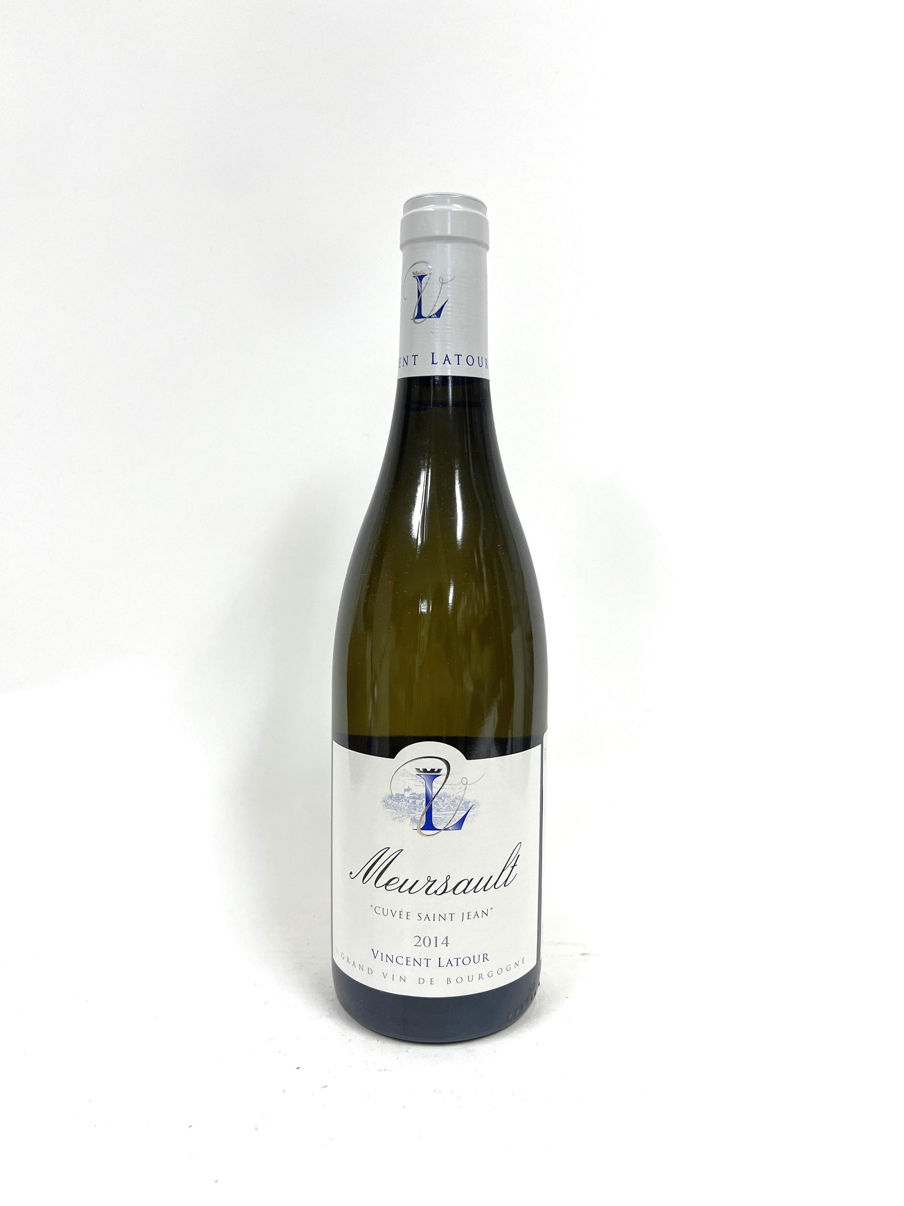 Latour, Vincent 2014 Meursault Cuvee St. Jean