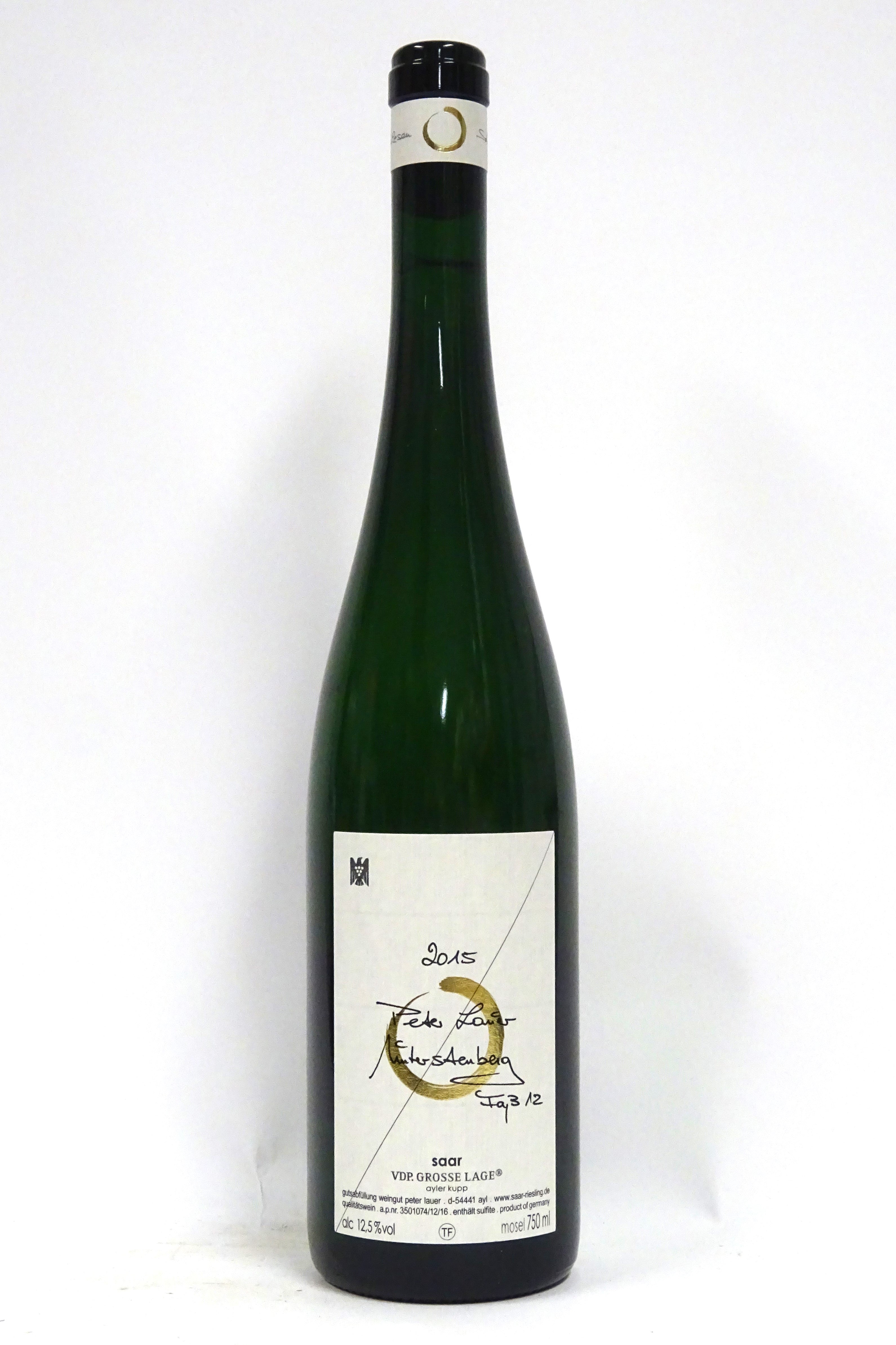 Lauer, Peter 2015 Saar Riesling Unterstenberg Fass 12