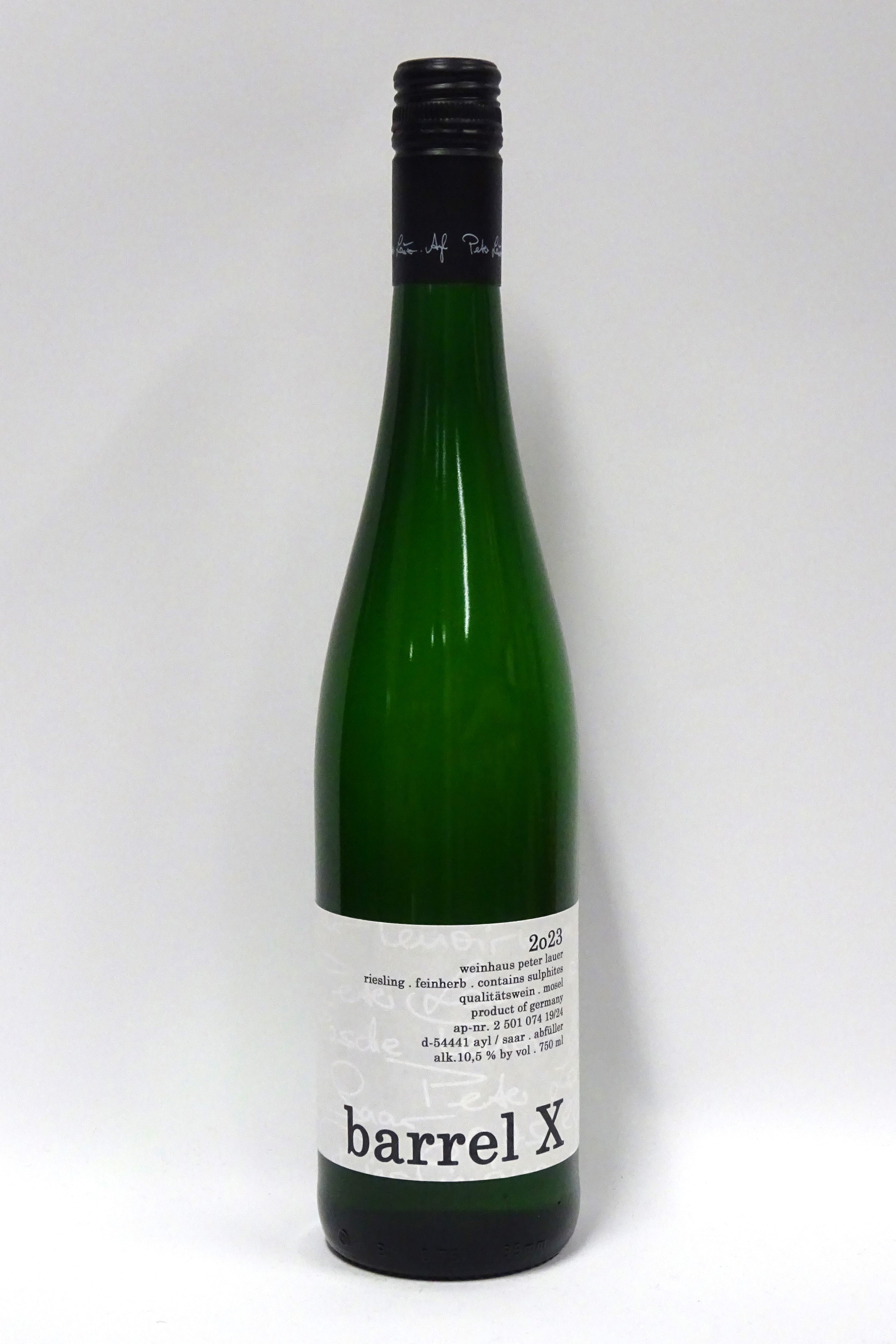 Lauer, Peter 2023 Barrel X Riesling