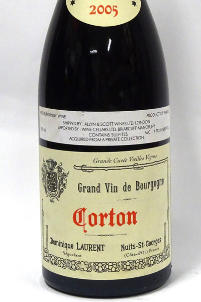 Laurent, Dominique 2005 Corton Grand Cru – Chambers Street Wines