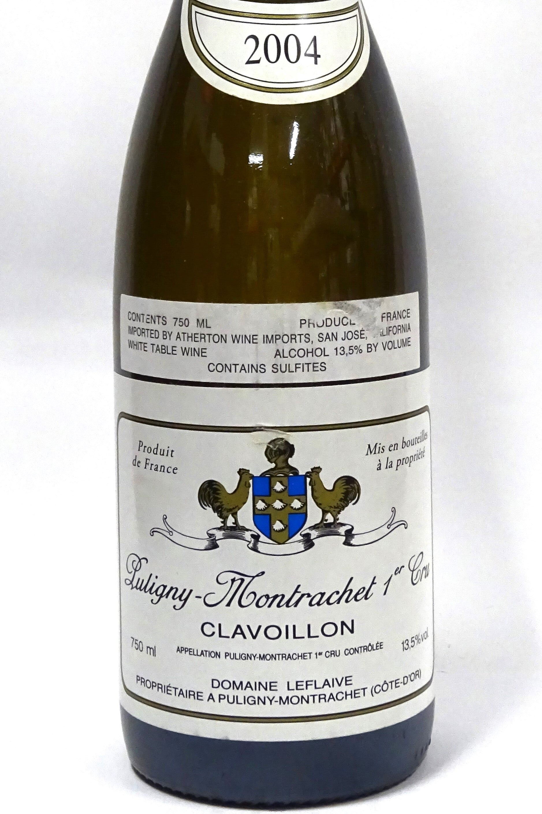 Leflaive 2004 Puligny Montrachet 1er Cru Clavoillon