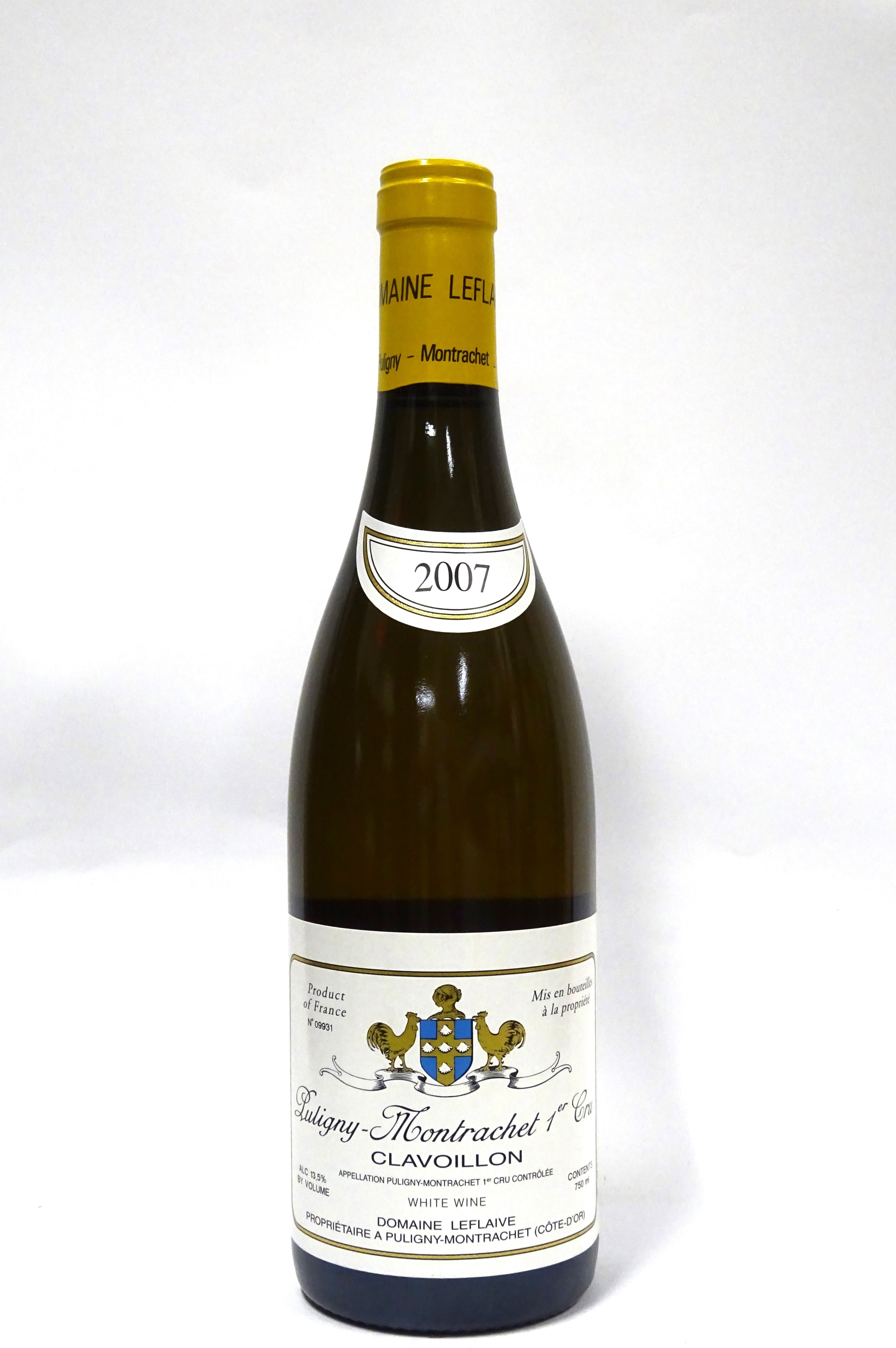Leflaive 2007 Puligny Montrachet 1er Cru Clavoillon
