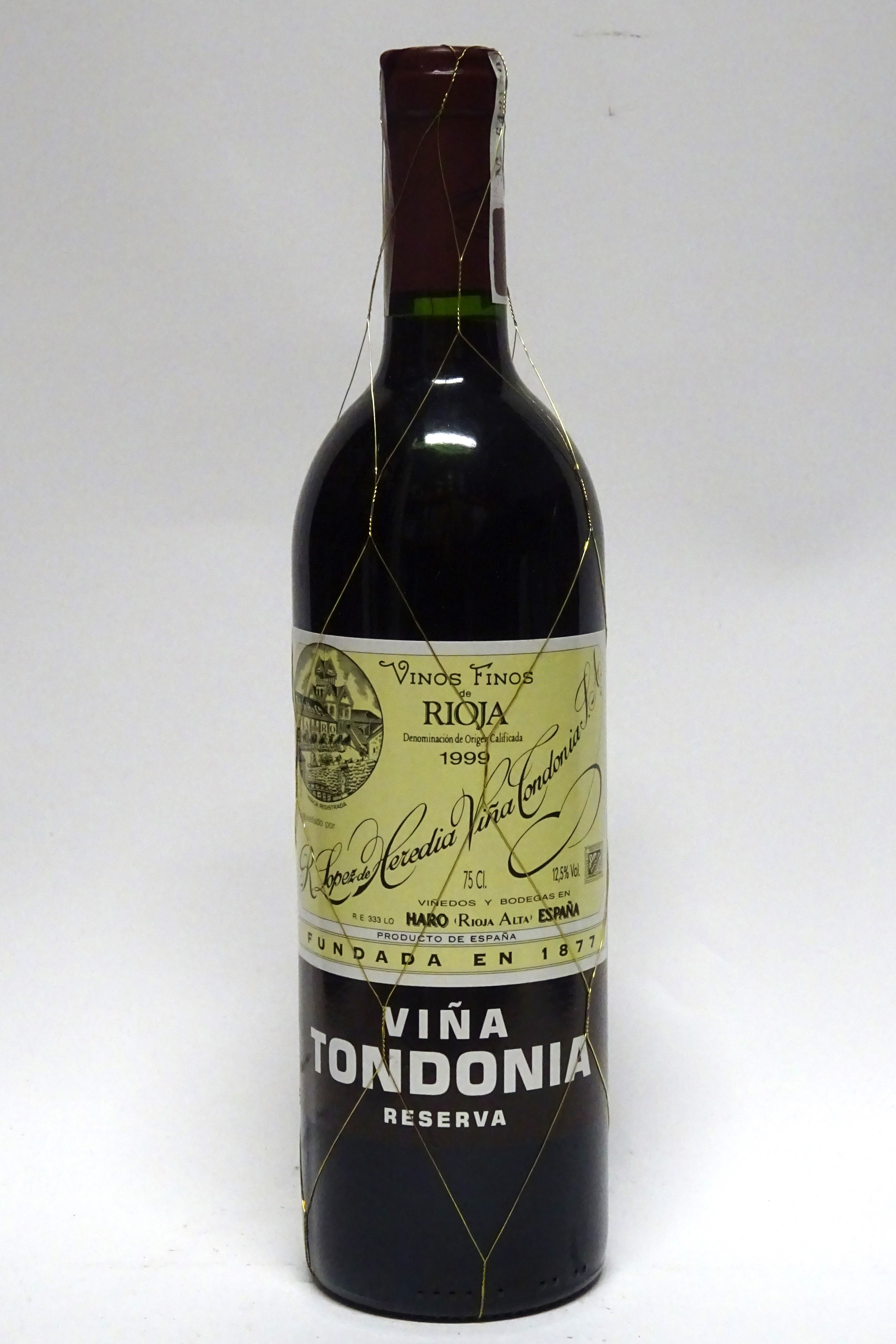 Lopez de Heredia 1999 Rioja Tondonia Reserva