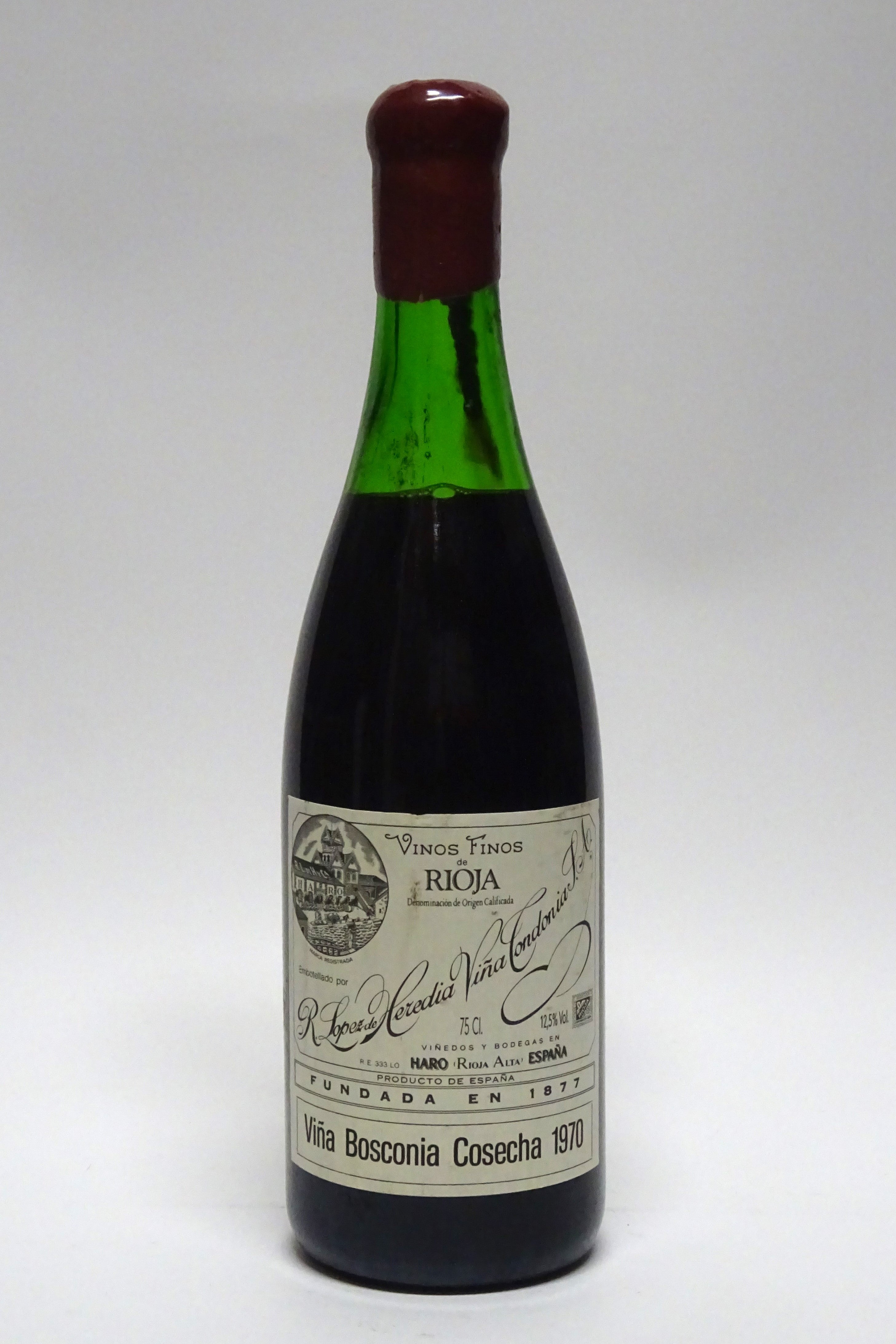 Lopez de Heredia 1970 Rioja Bosconia Gran Reserva