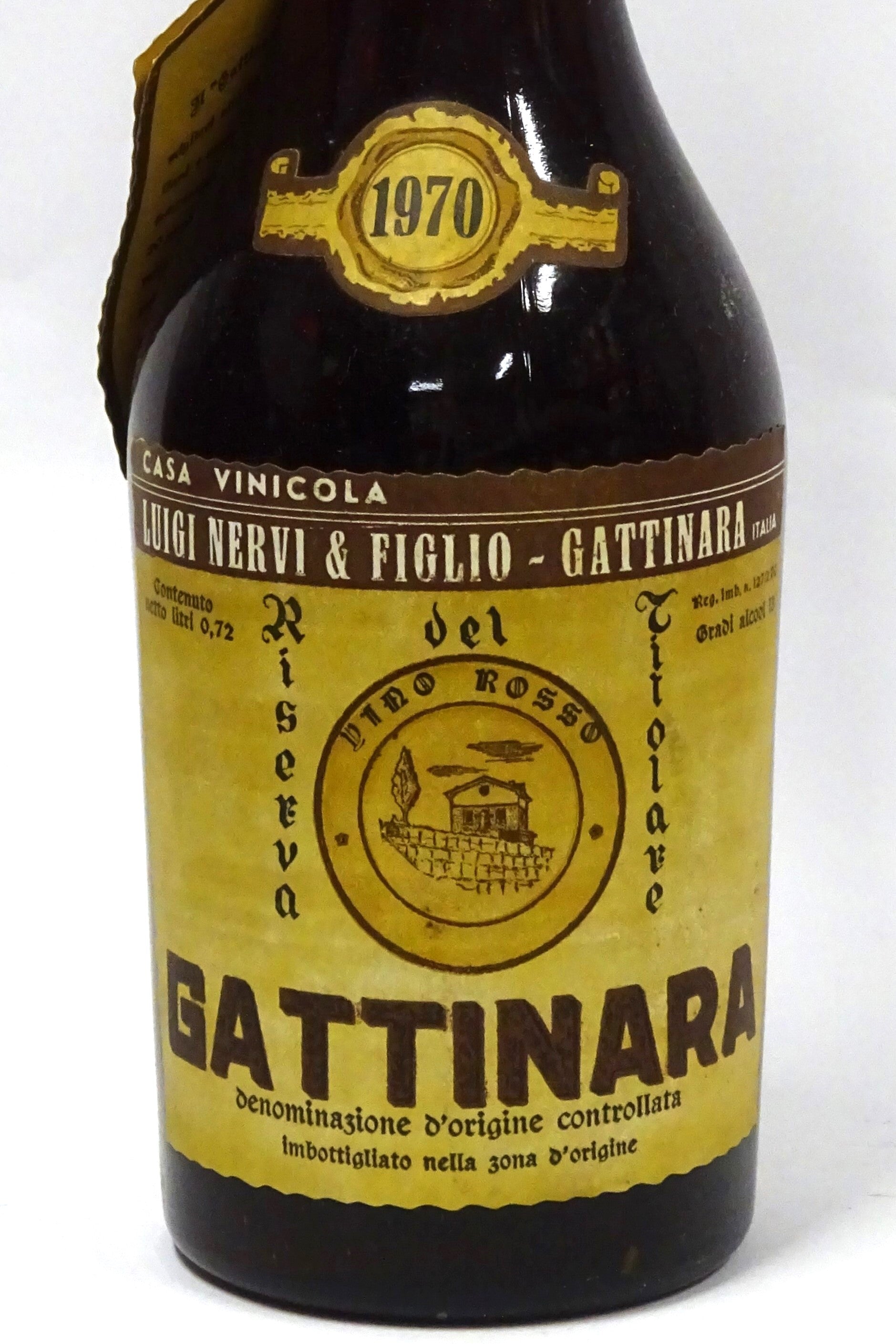 Nervi, Luigi & Italo 1970 Gattinara Riserva del Titolare