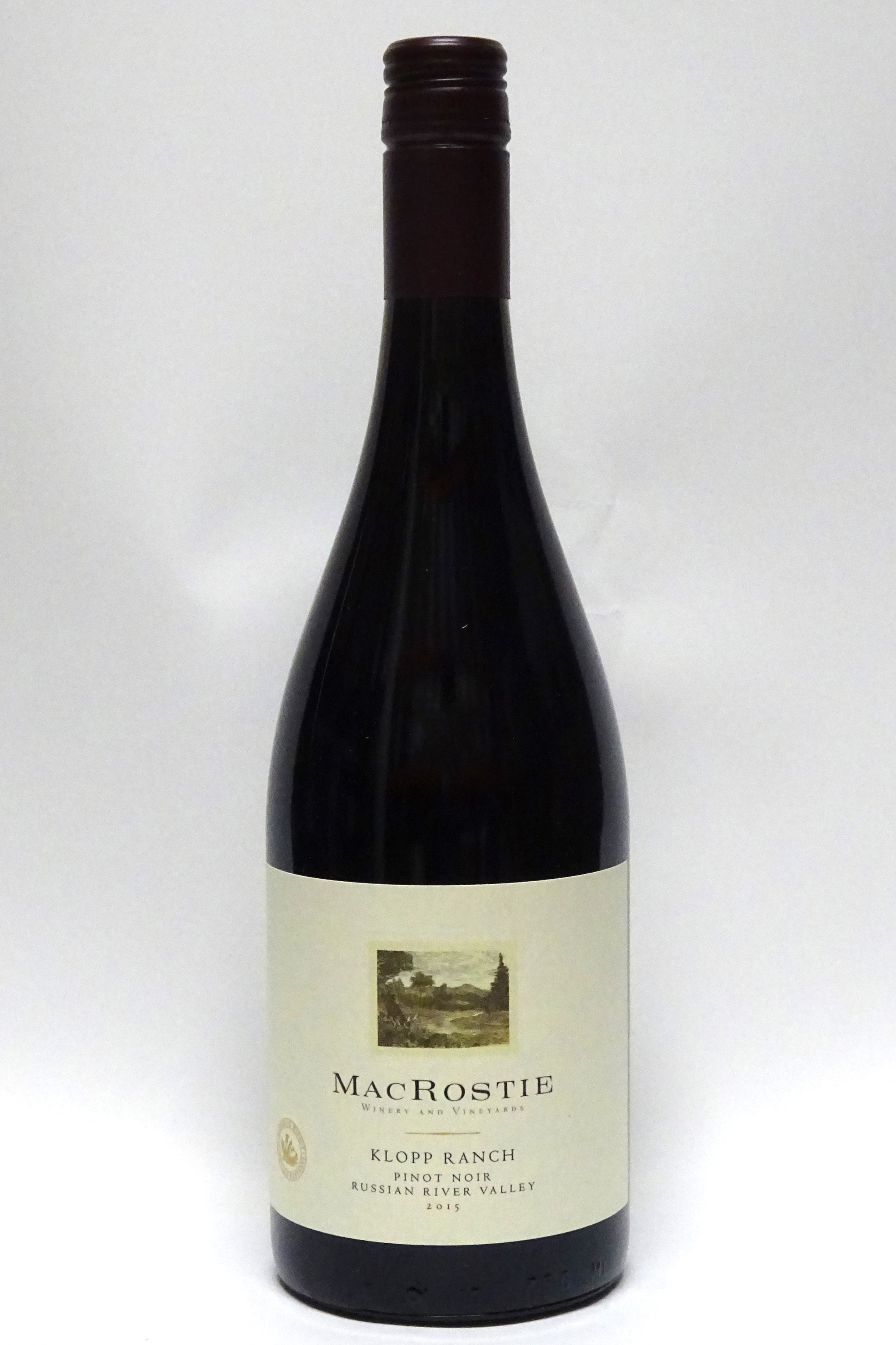 MacRostie 2015 Russian River Pinot Noir Klopp Ranch