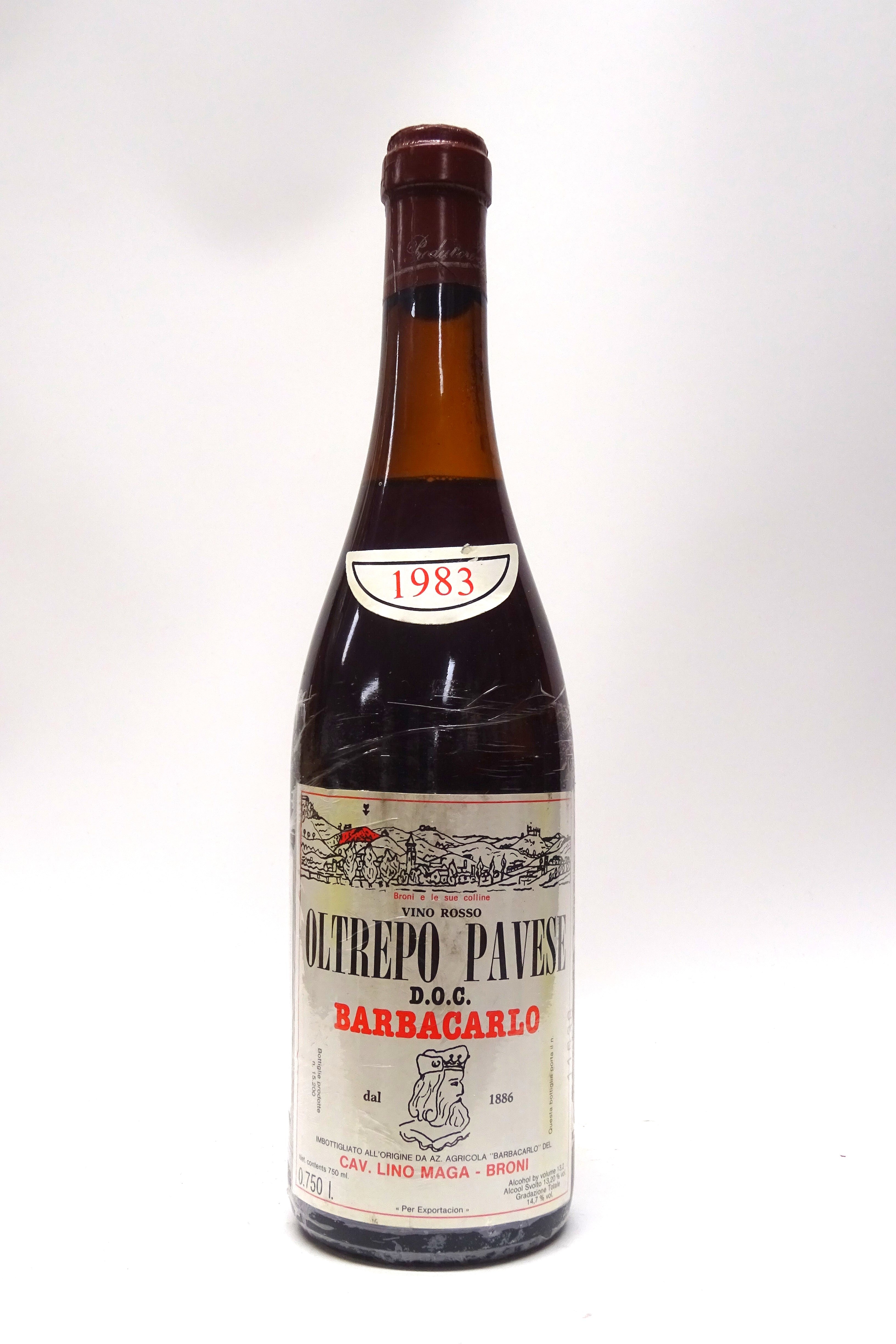 Maga, Lino 1983 Pavia Rosso IGT Barbacarlo