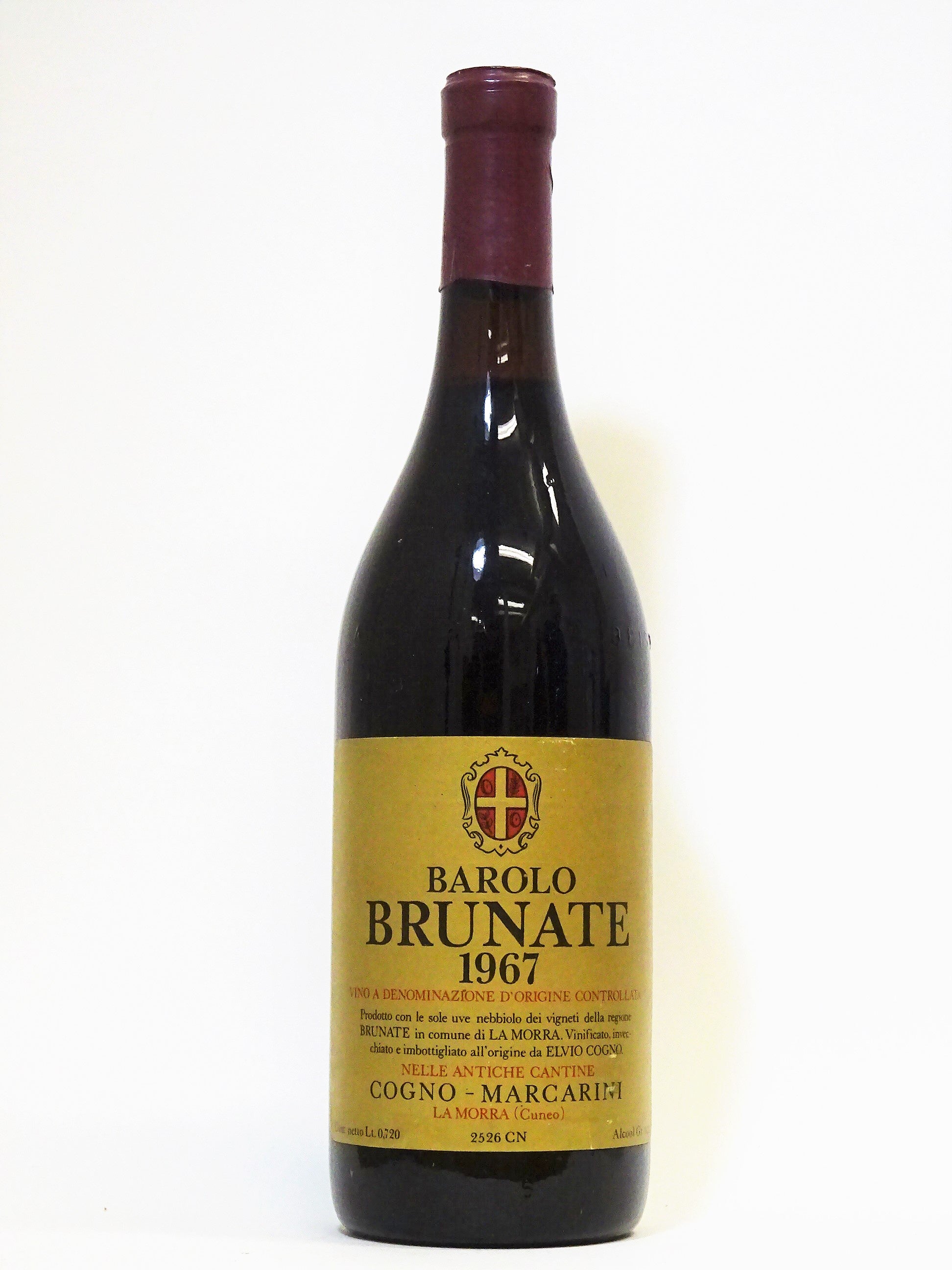 Marcarini 1967 Barolo Brunate