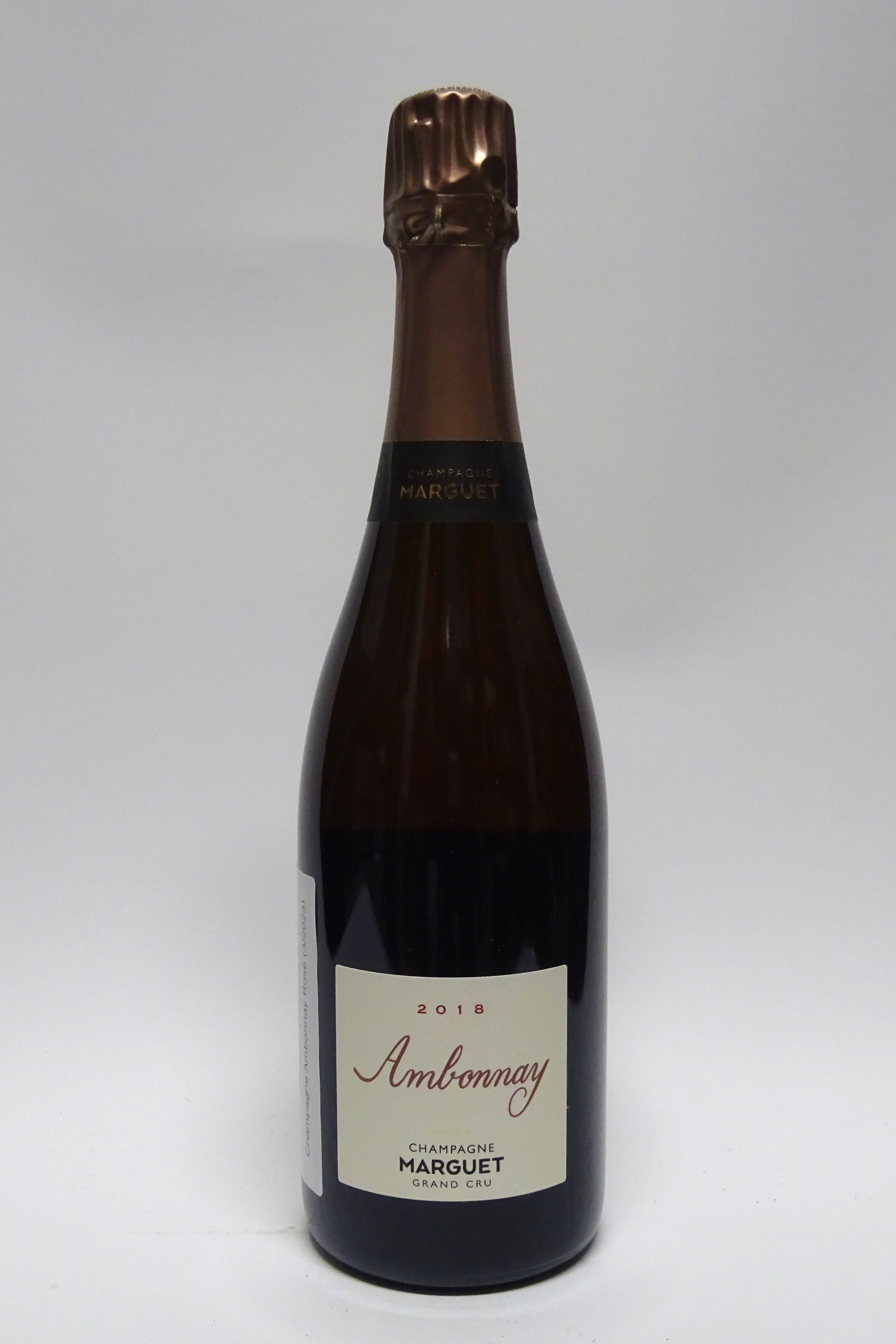 Marguet 2018 Champagne Ambonnay Rose Brut Nature Grand Cru