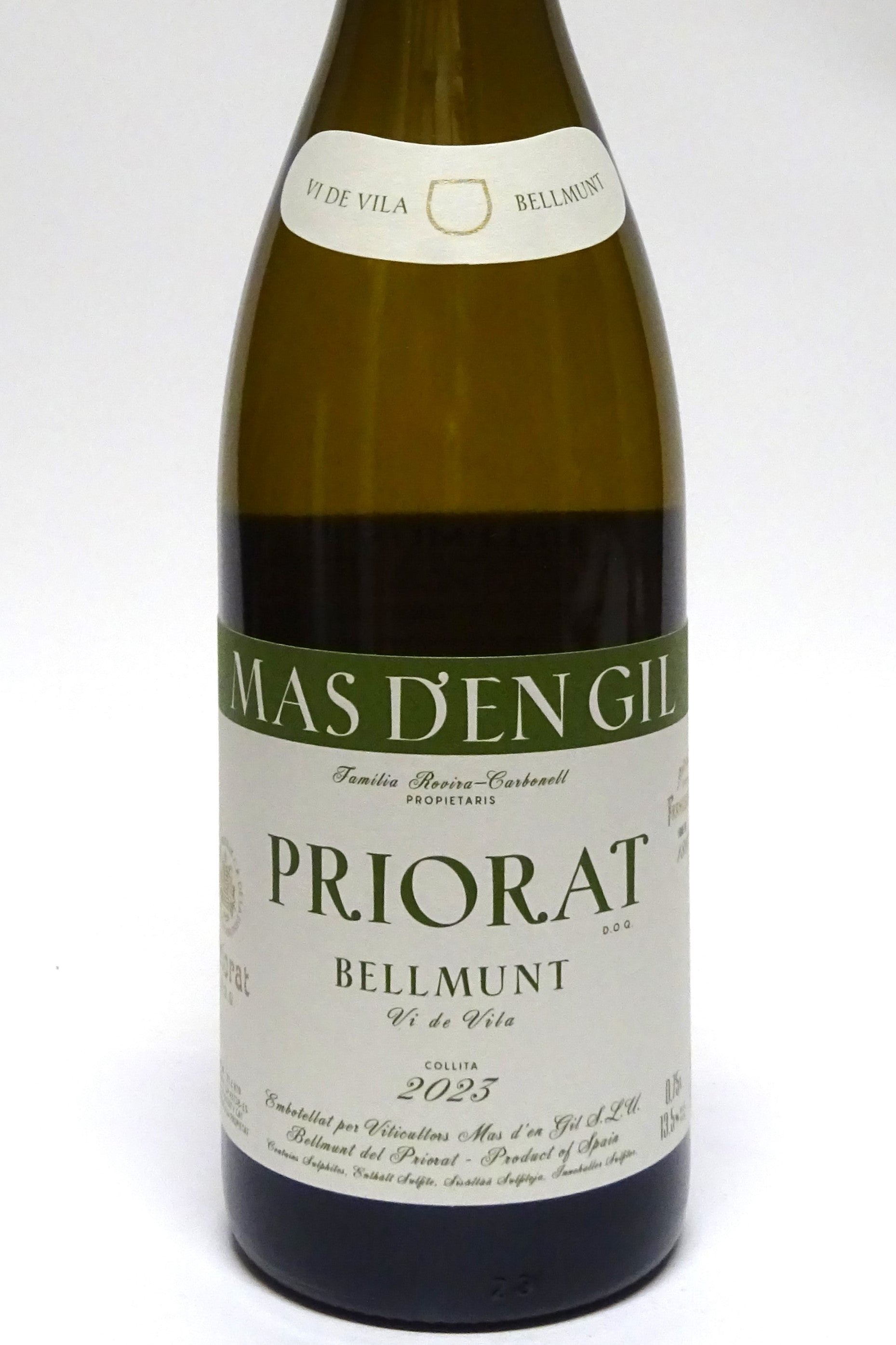 Mas d'en Gil 2023 Priorat Vi de Vila Bellmunt Blanc