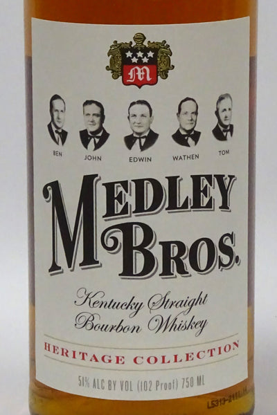 ウイスキー Medley Bros. Kentucky Bourbon Whiskey Medley Brothers NV Kentucky Straight Bourbon Whiskey