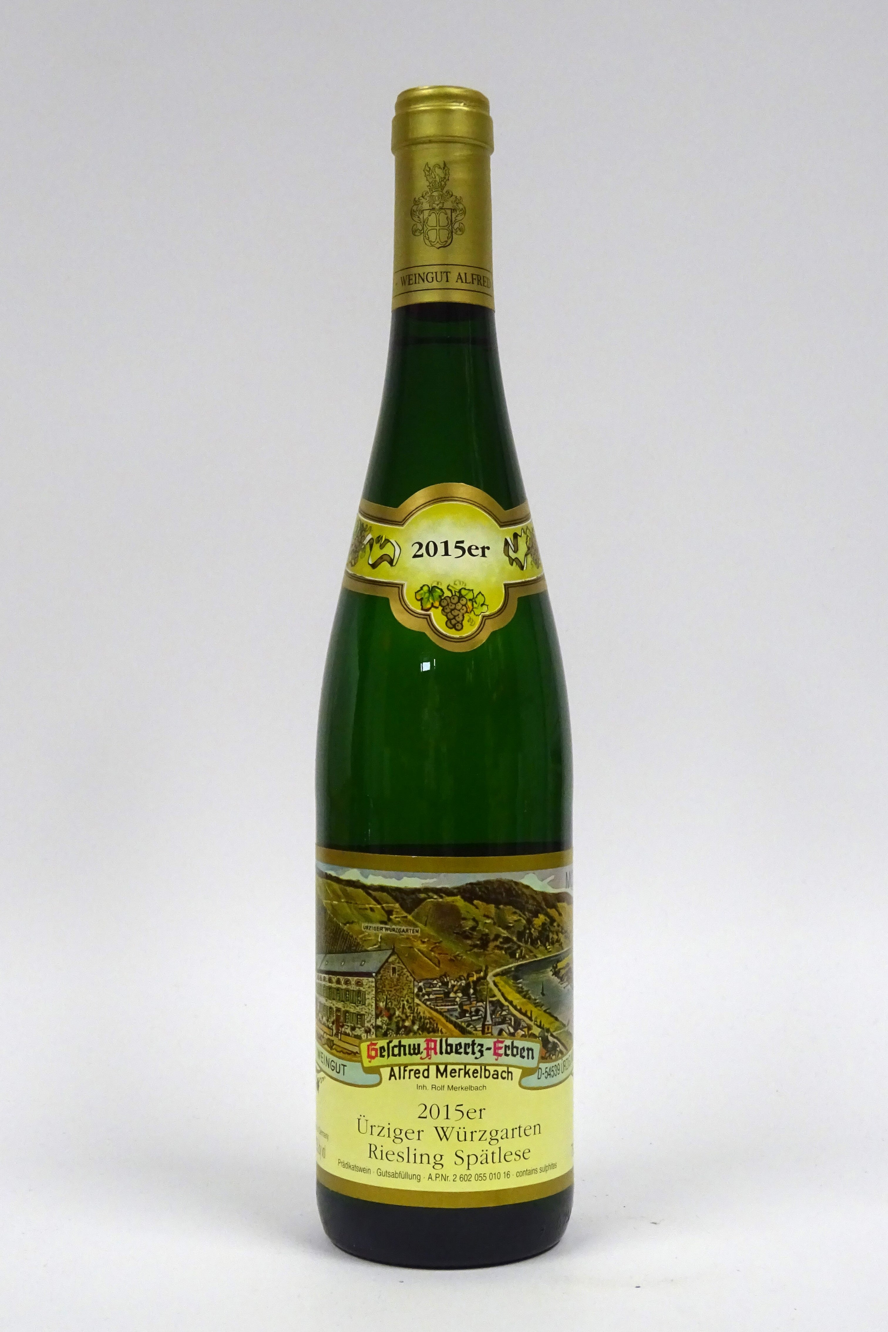 Merkelbach 2015 Urziger Wurzgarten Riesling Spatlese