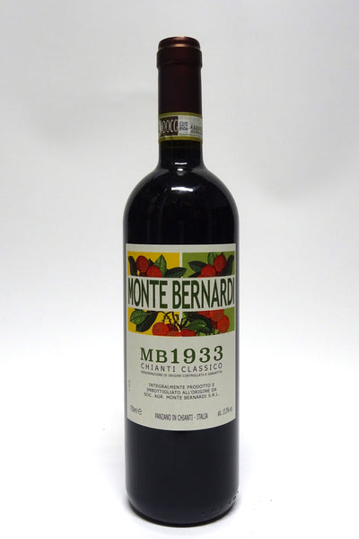 Monte Bernardi 2021 Chianti Classico MB 1933 – Chambers Street Wines