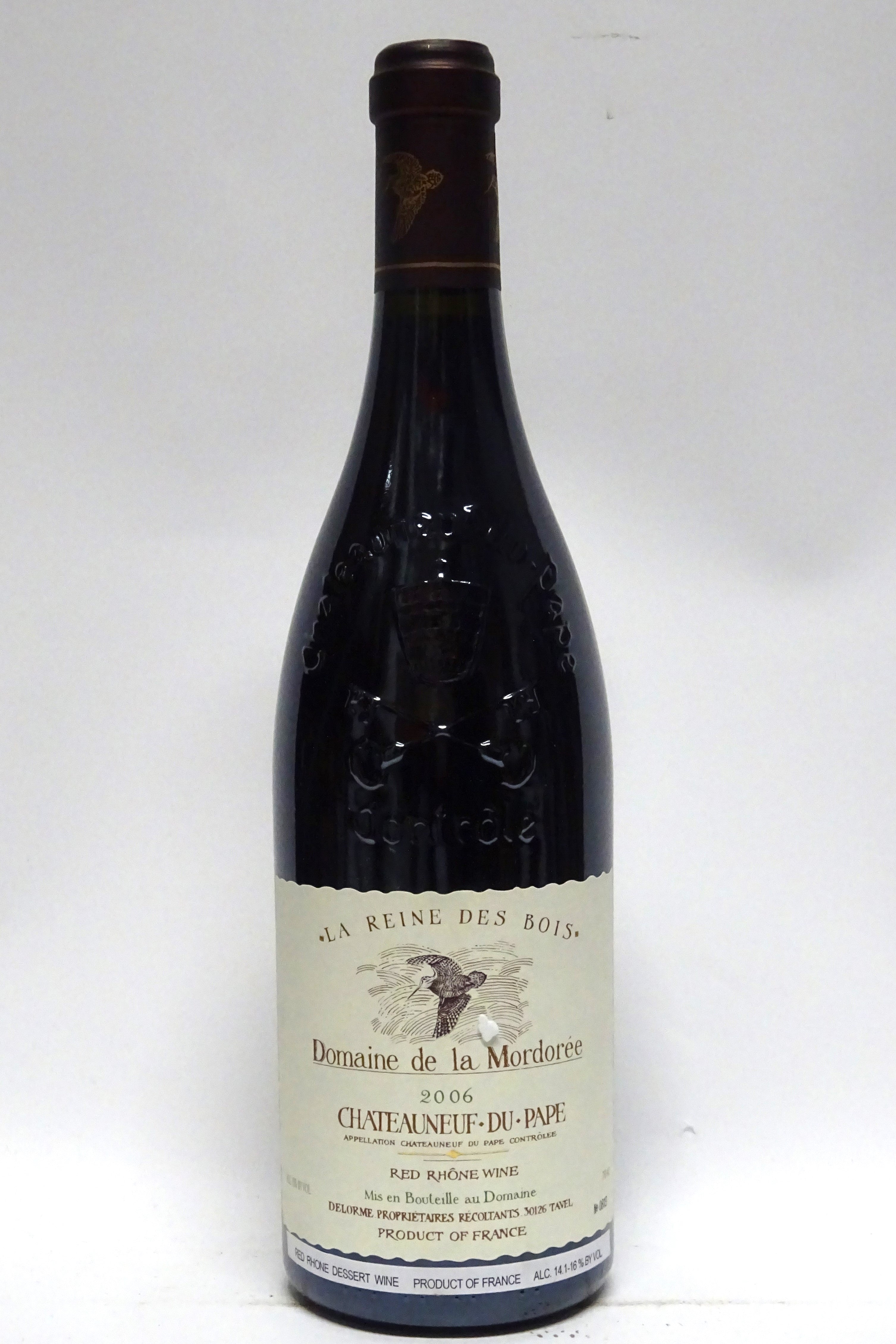 Mordoree 2006 Chateauneuf du Pape Cuvee de la Reine des Bois