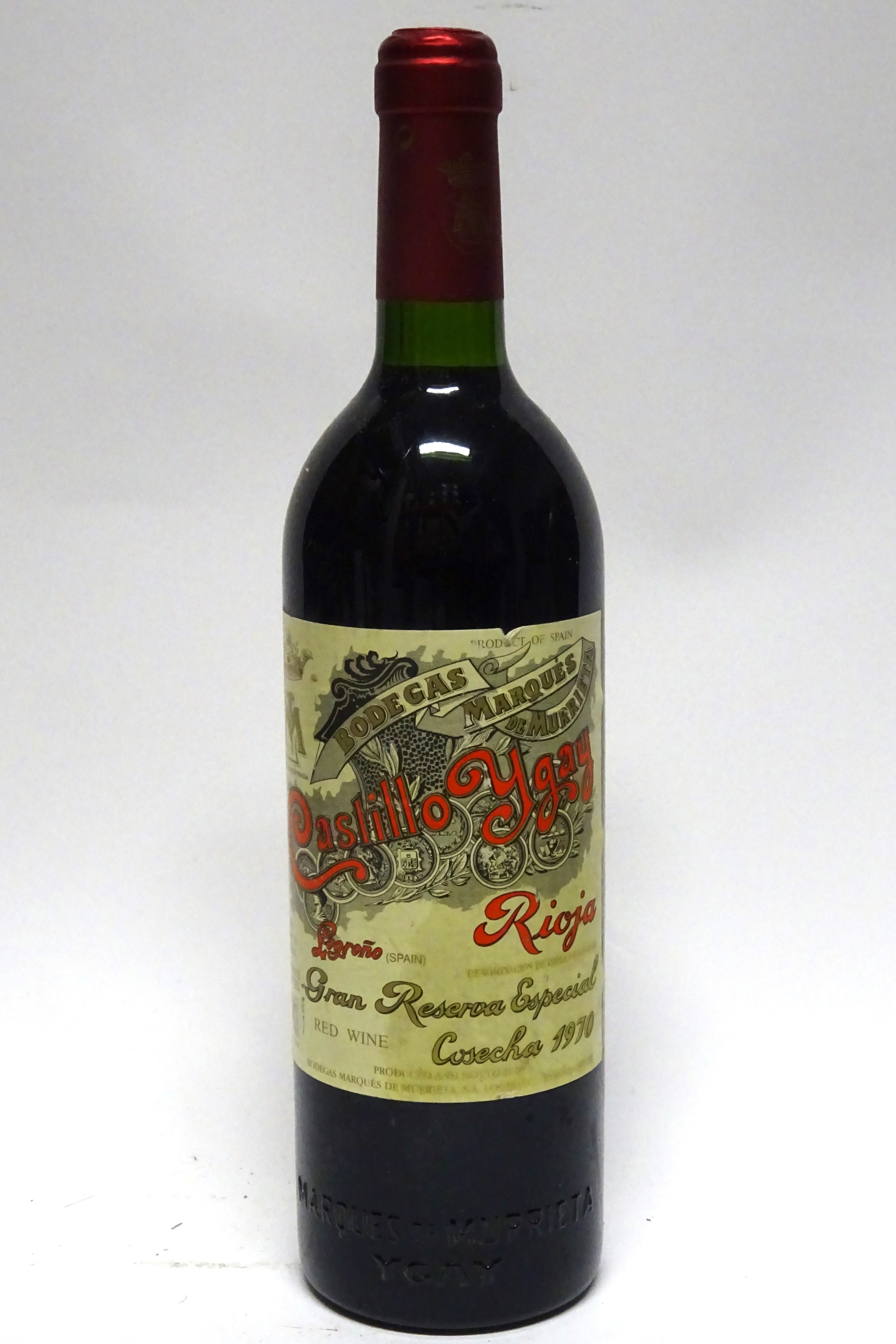 Marques de Murrieta 1970 Rioja Gran Reserva Especial Castillo Ygay