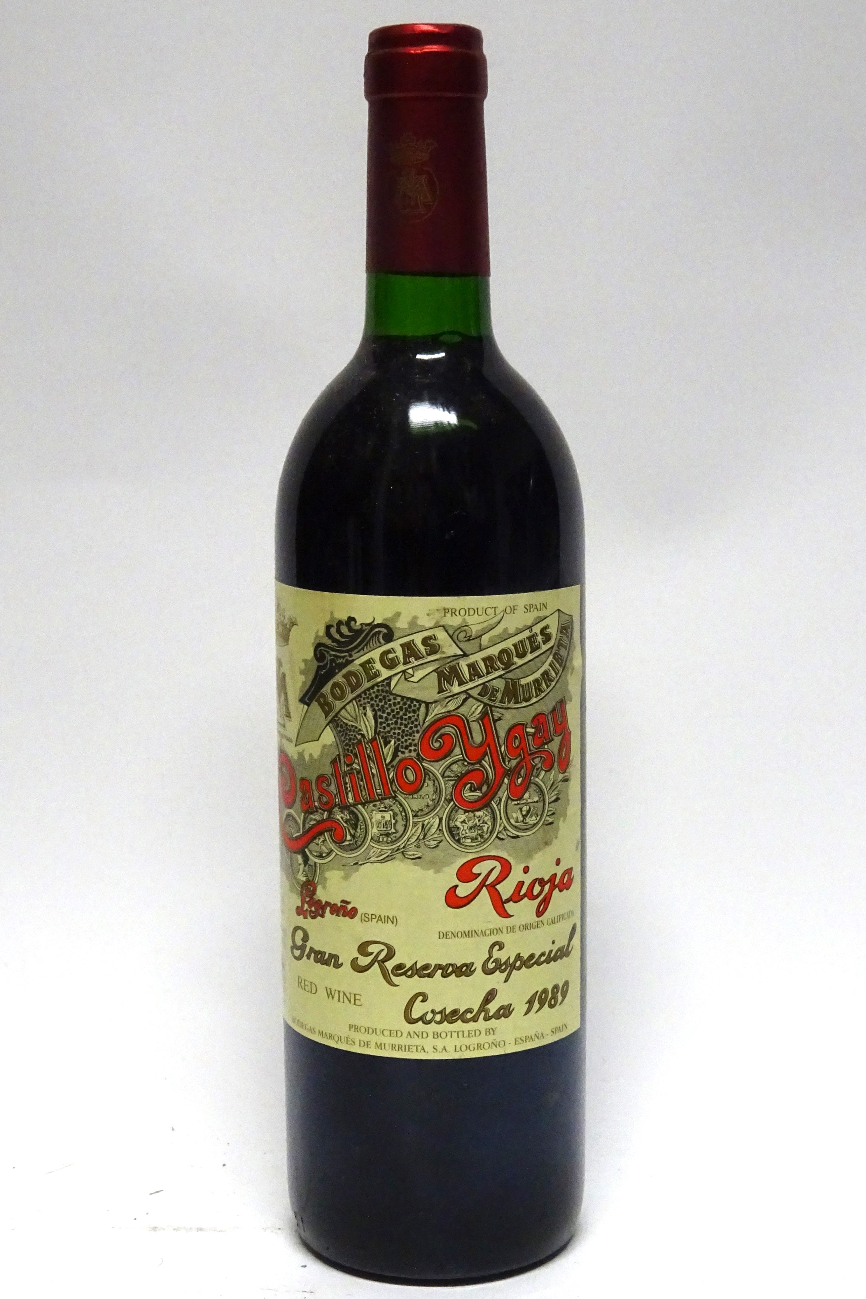 Marques de Murrieta 1989 Rioja Gran Reserva Especial Castillo Ygay