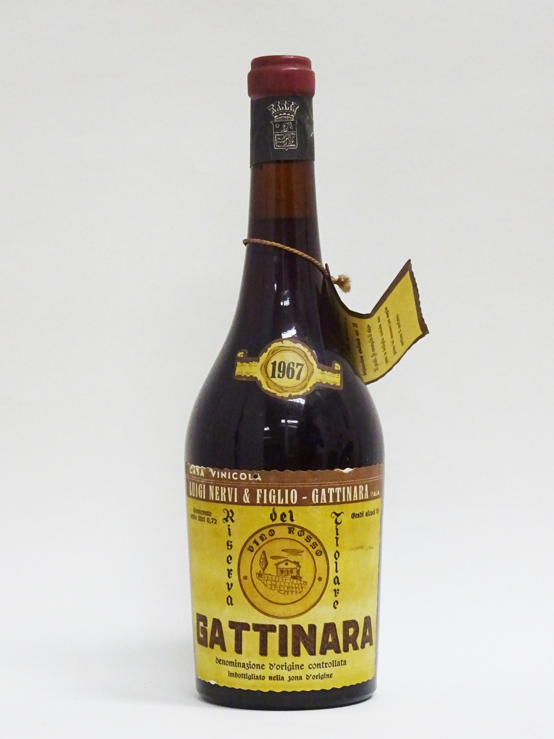 Nervi, Luigi & Italo 1967 Gattinara Riserva del Titolare