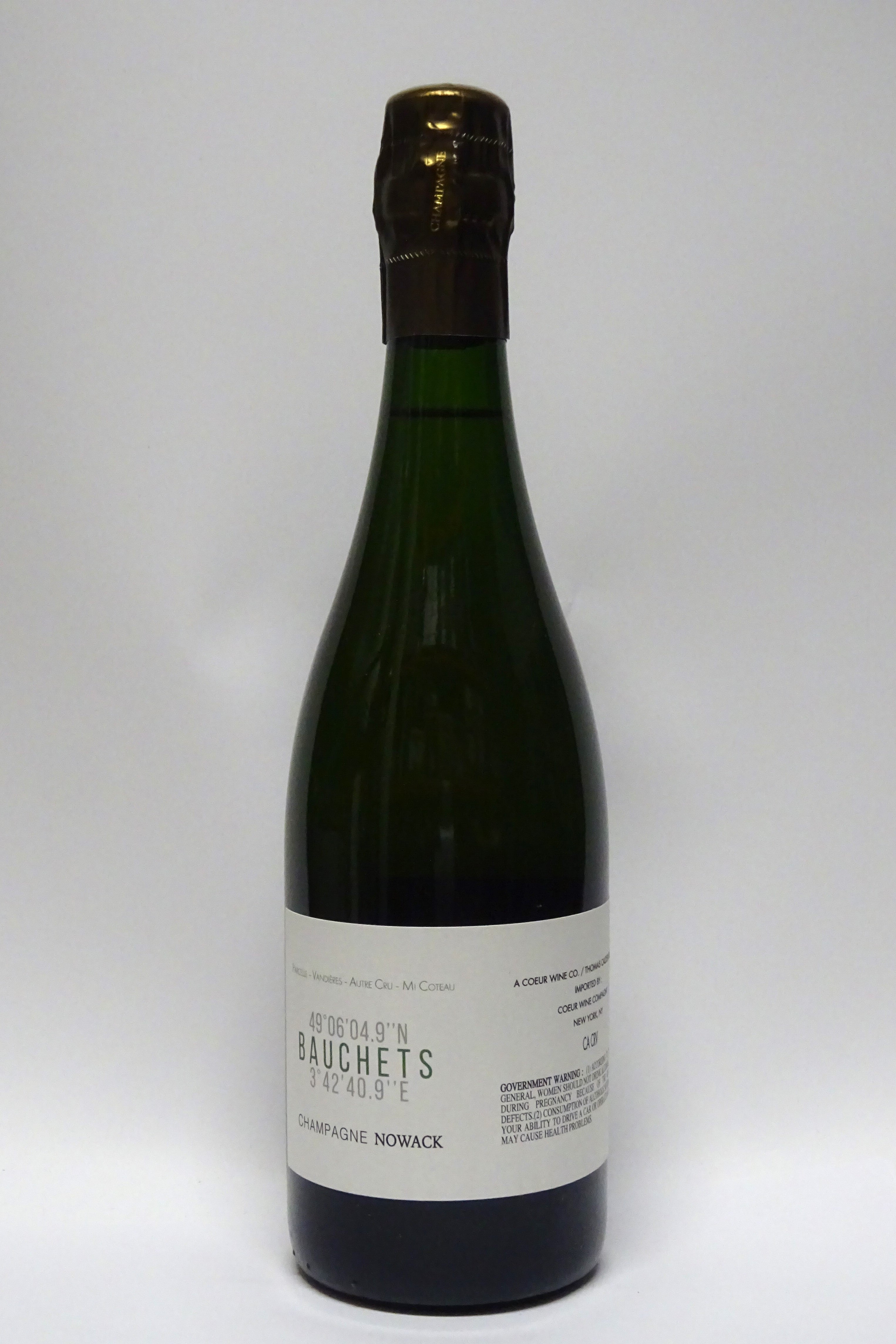 Nowack, Flavien Champagne 'Les Bauchets' Blanc de Pinot Noir Extra Brut (2019)