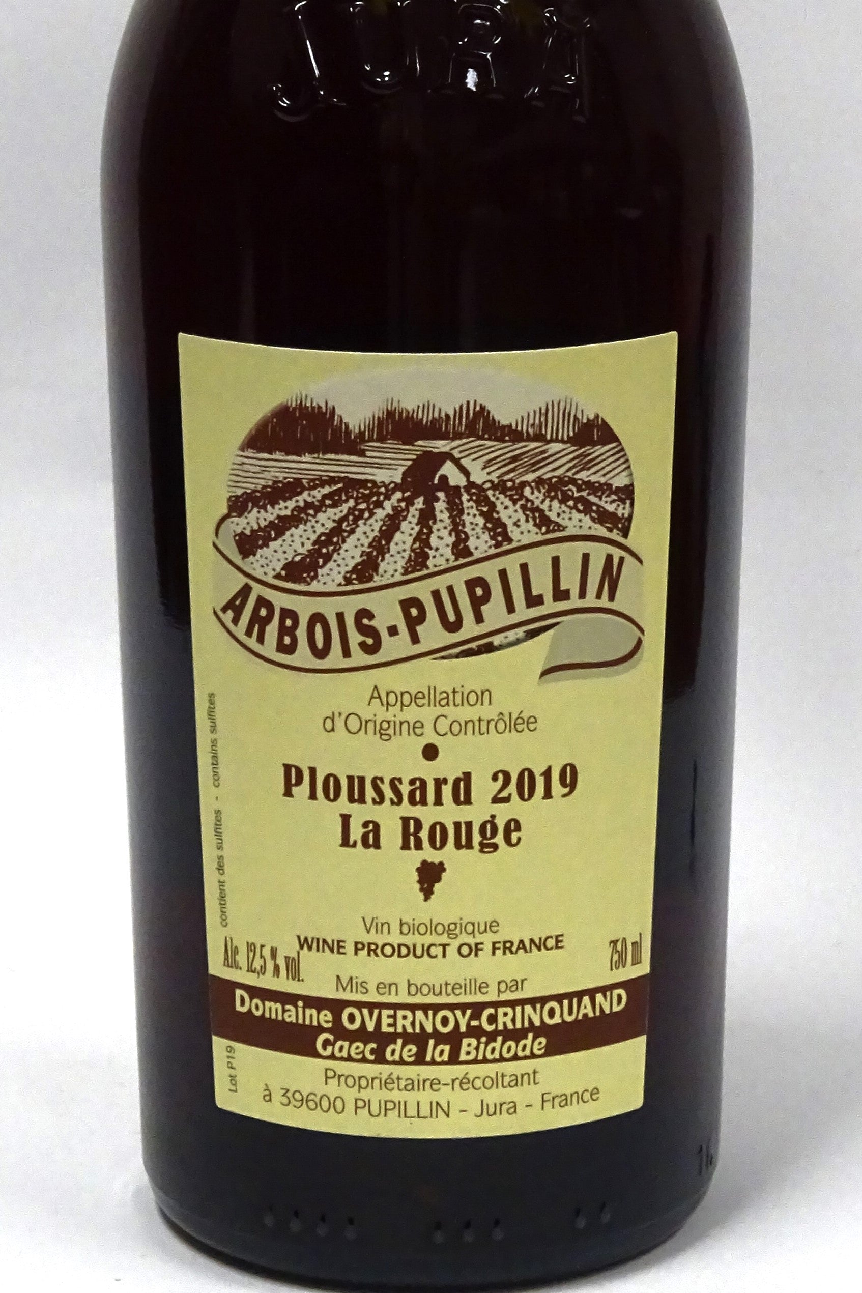 Overnoy-Crinquand 2019 Arbois-Pupillin Poulsard "La Rouge"