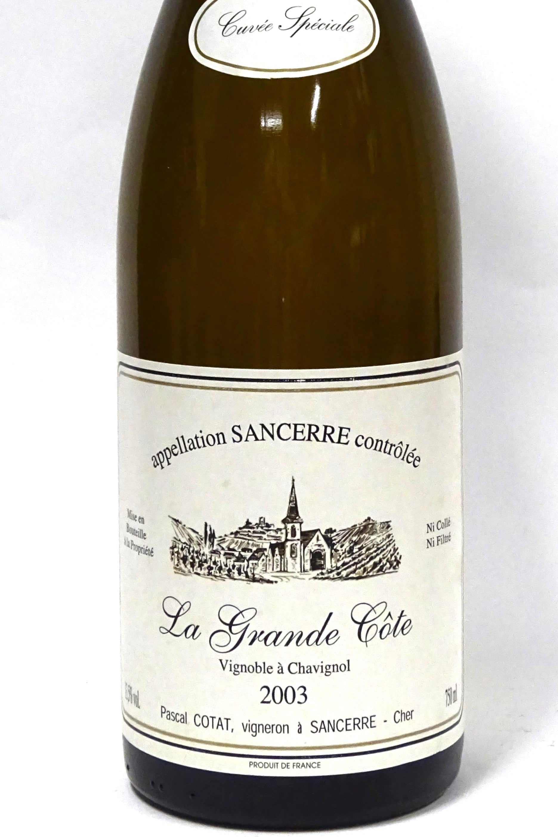 Cotat, Pascal 2003 Sancerre La Grande Cote Cuvee Special