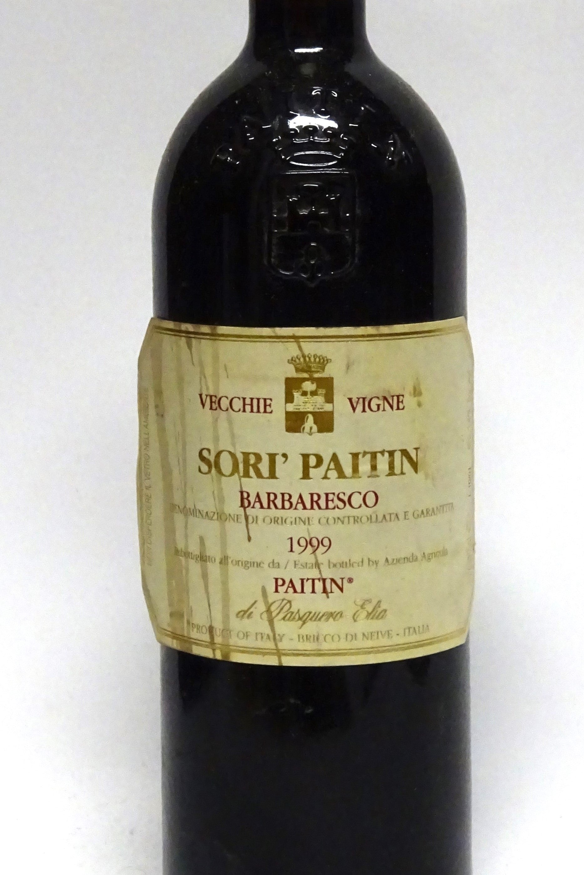 Paitin di Pasquero-Elia 1999 Barbaresco Sori Paitin Vecchie Vigne