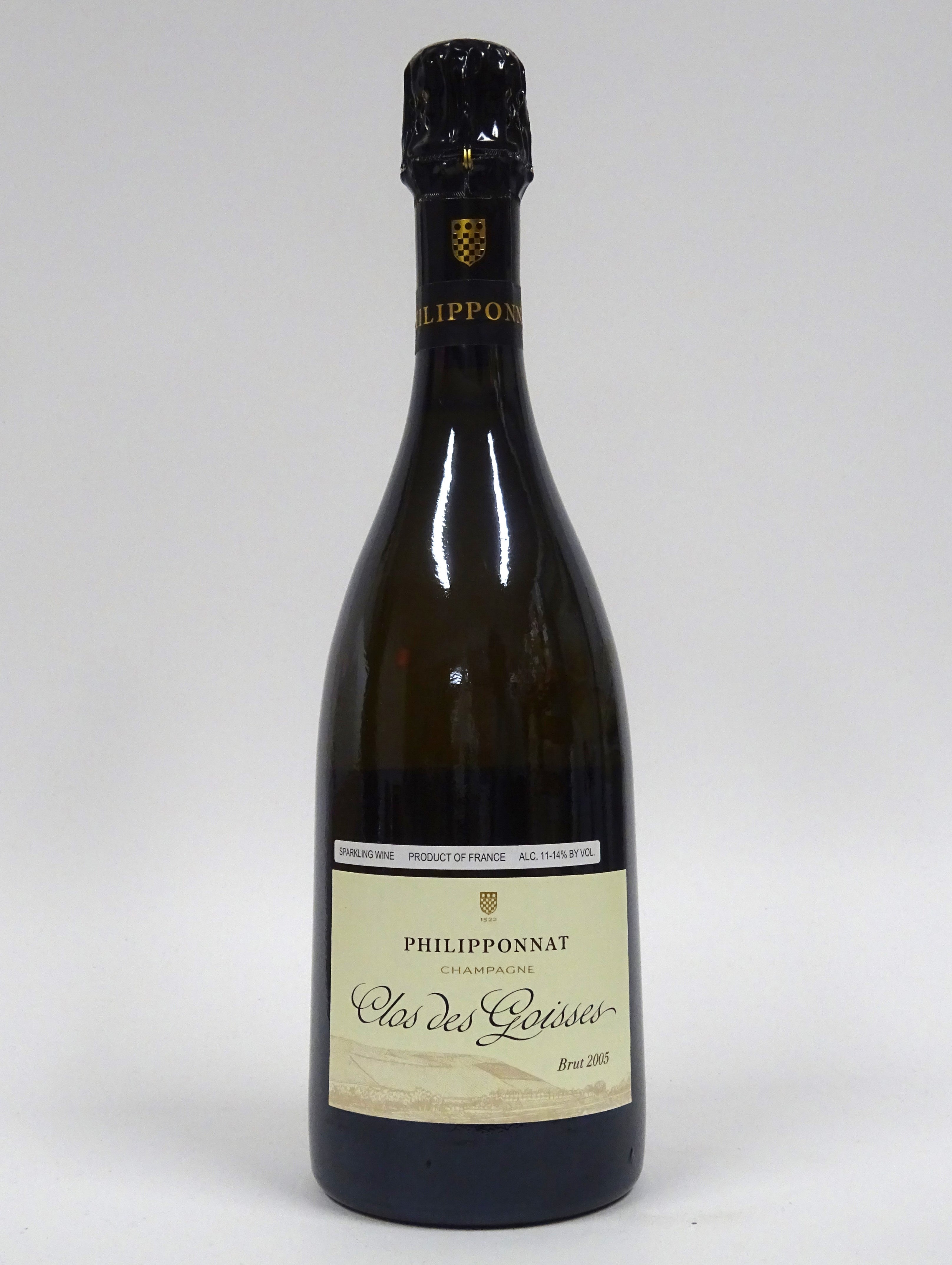Philippinnat 2005 Champagne Clos des Goisses