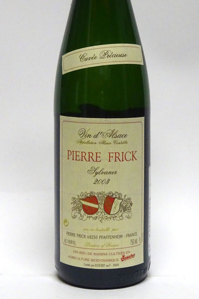 PierreFrick2003SylvanerCuveePr