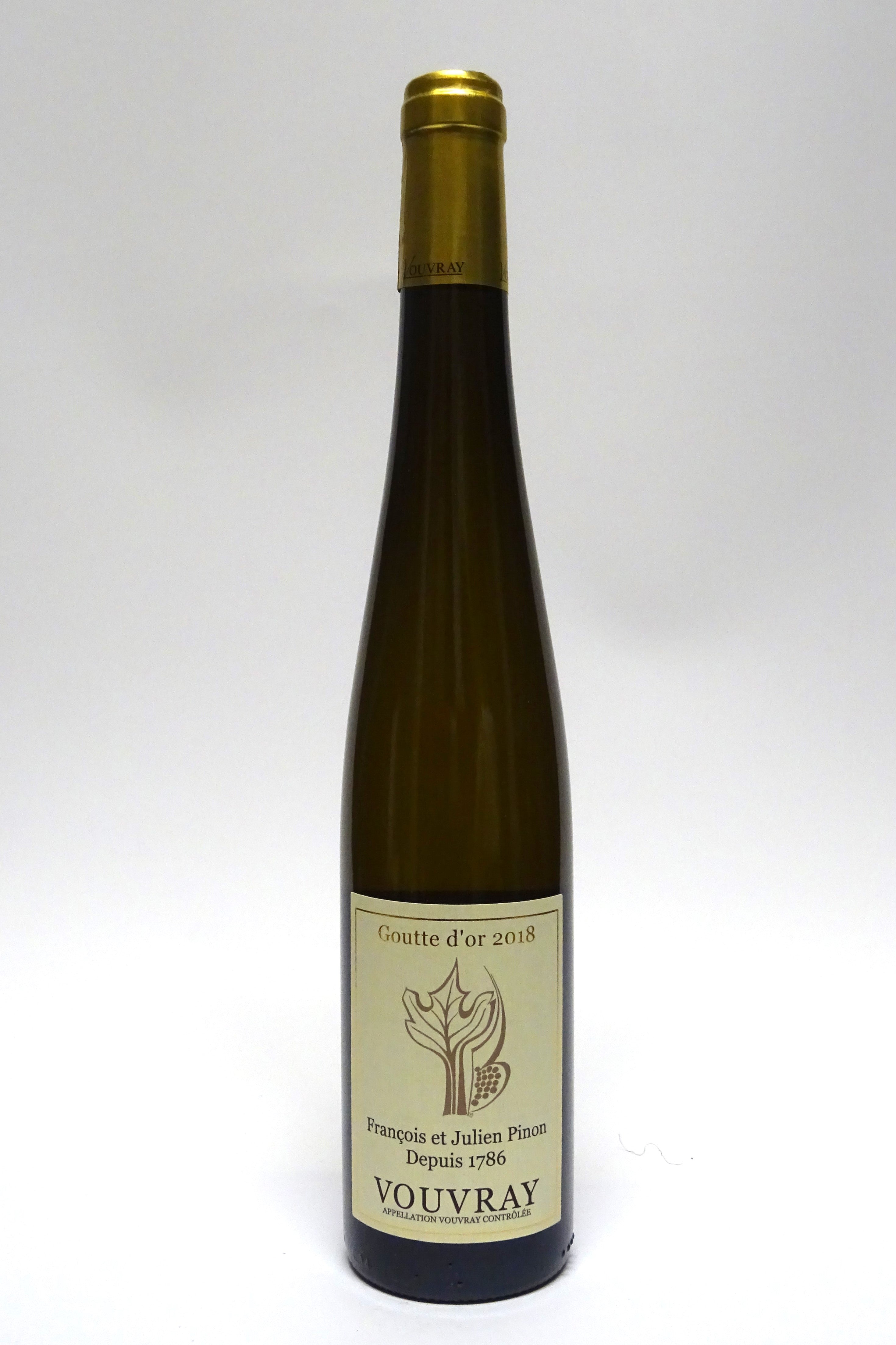 Pinon 2018 Vouvray Goutte d'Or 500ml