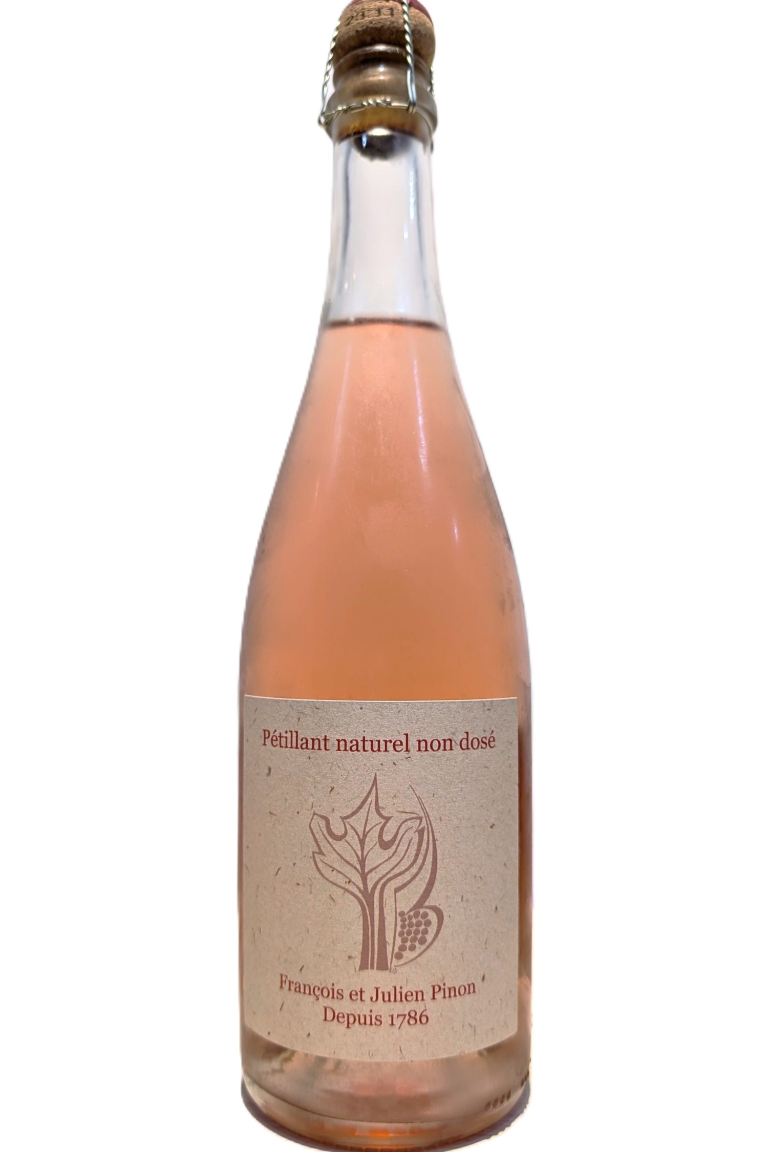 Pinon, Francois & Julien 2022 Petillant Naturel Non-Dose Rose