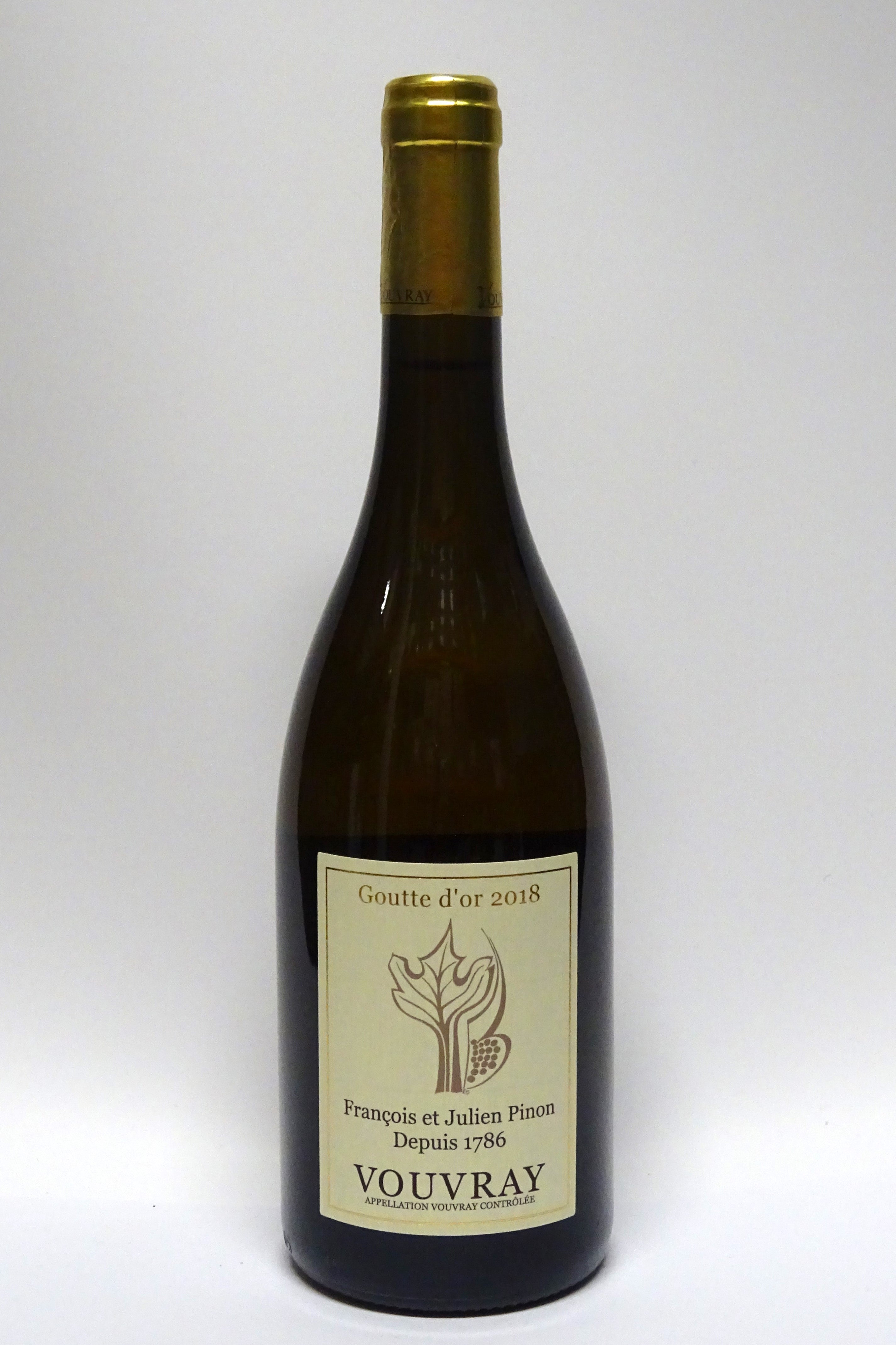 Pinon, Francois & Julien 2018 Vouvray Goutte d'Or