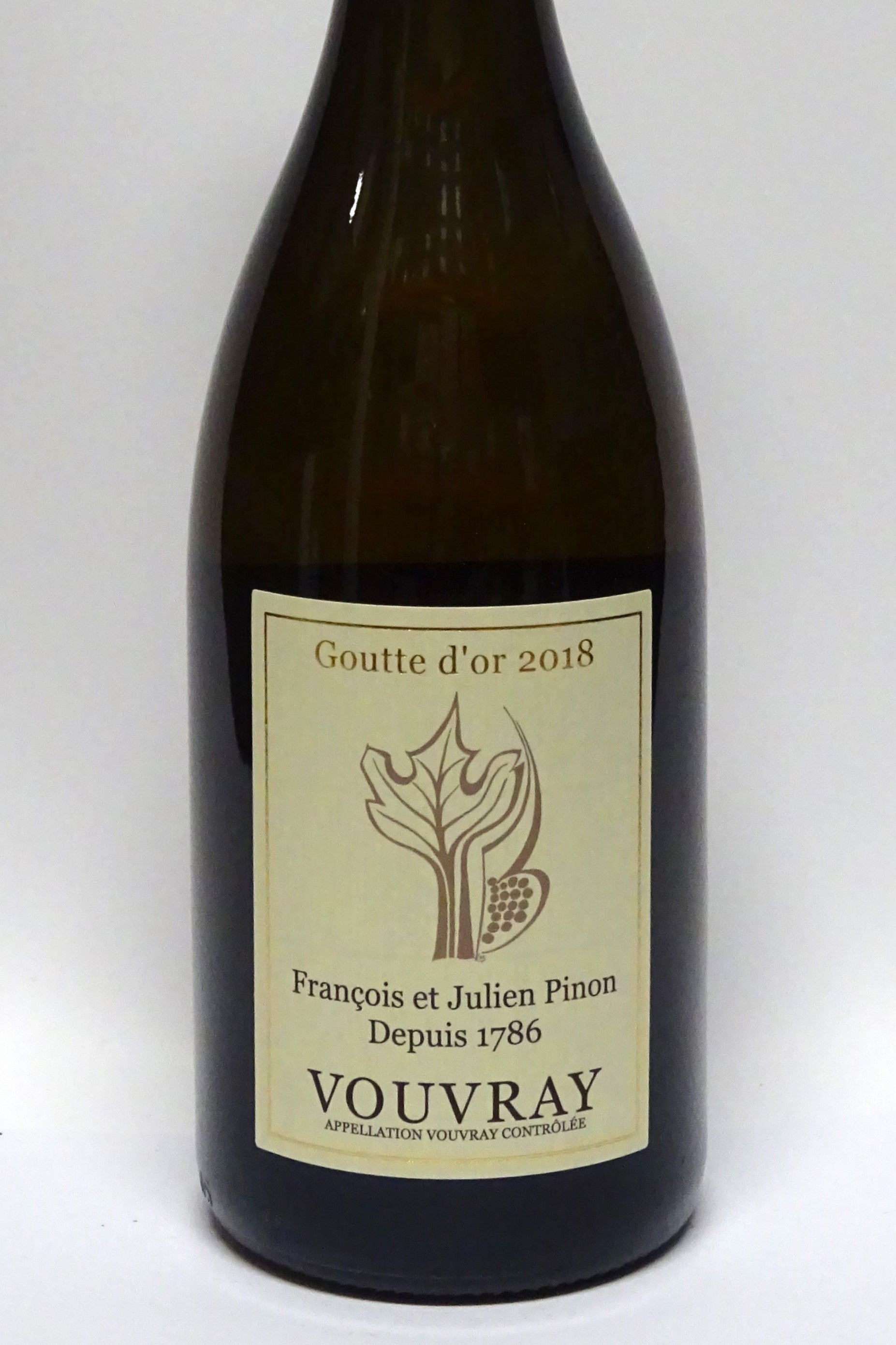 Pinon, Francois & Julien 2018 Vouvray Goutte d'Or