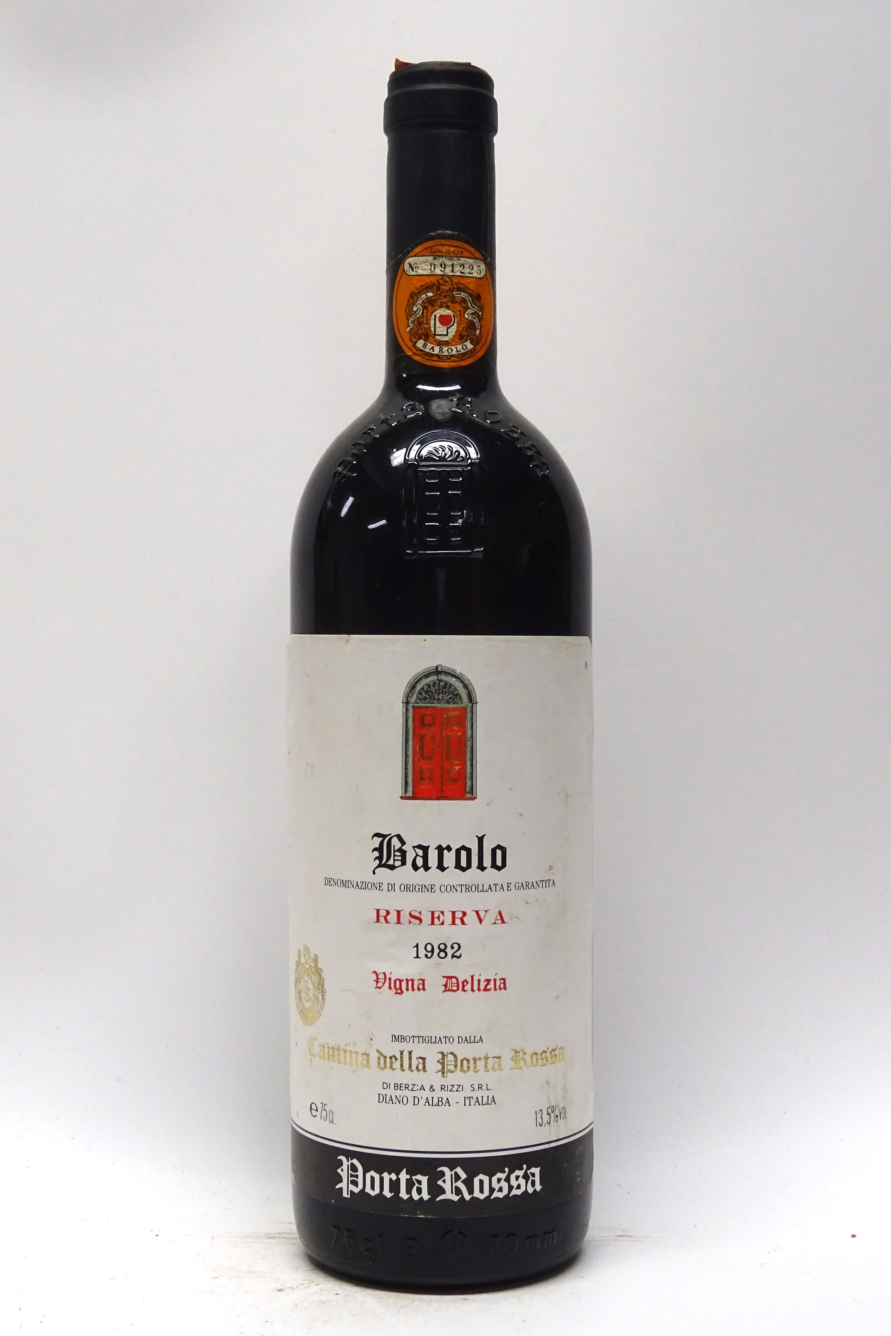 Cantina della Porta Rossa 1982 Barolo Delizia