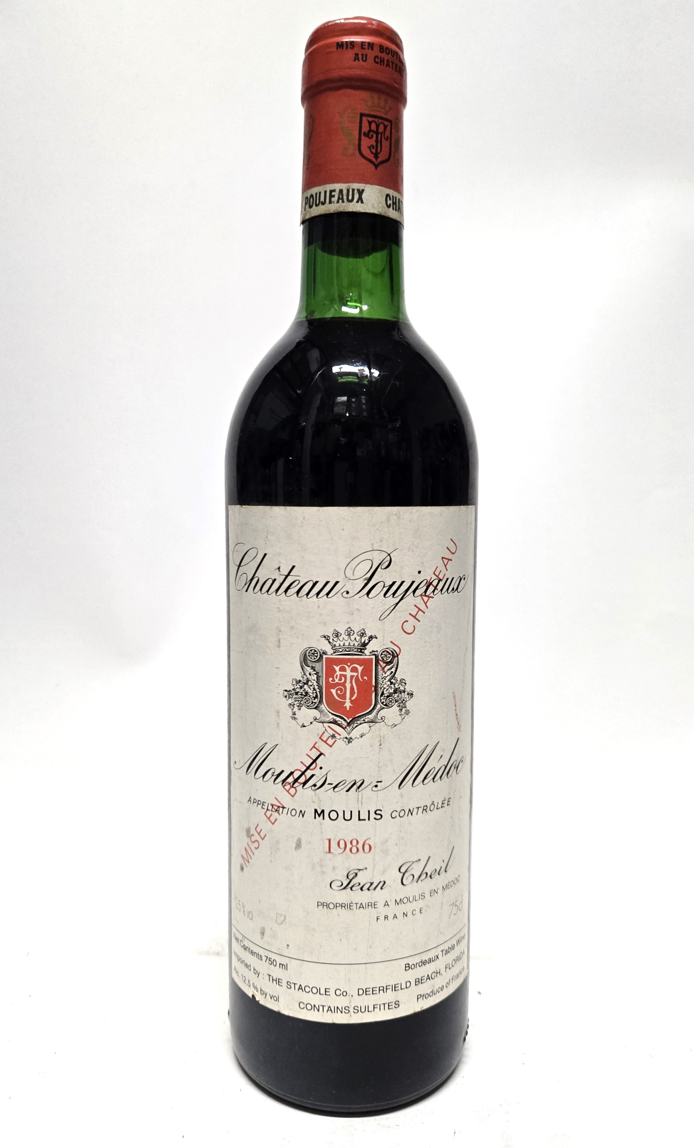Poujeaux 1986 Medoc