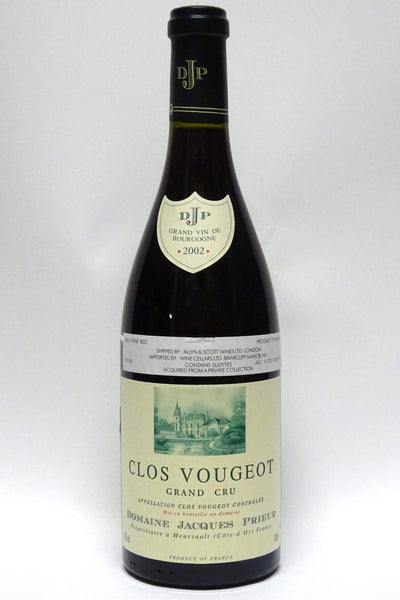 Prieure, Jacques 2002 Clos de Vougeot Grand Cru – Chambers Street