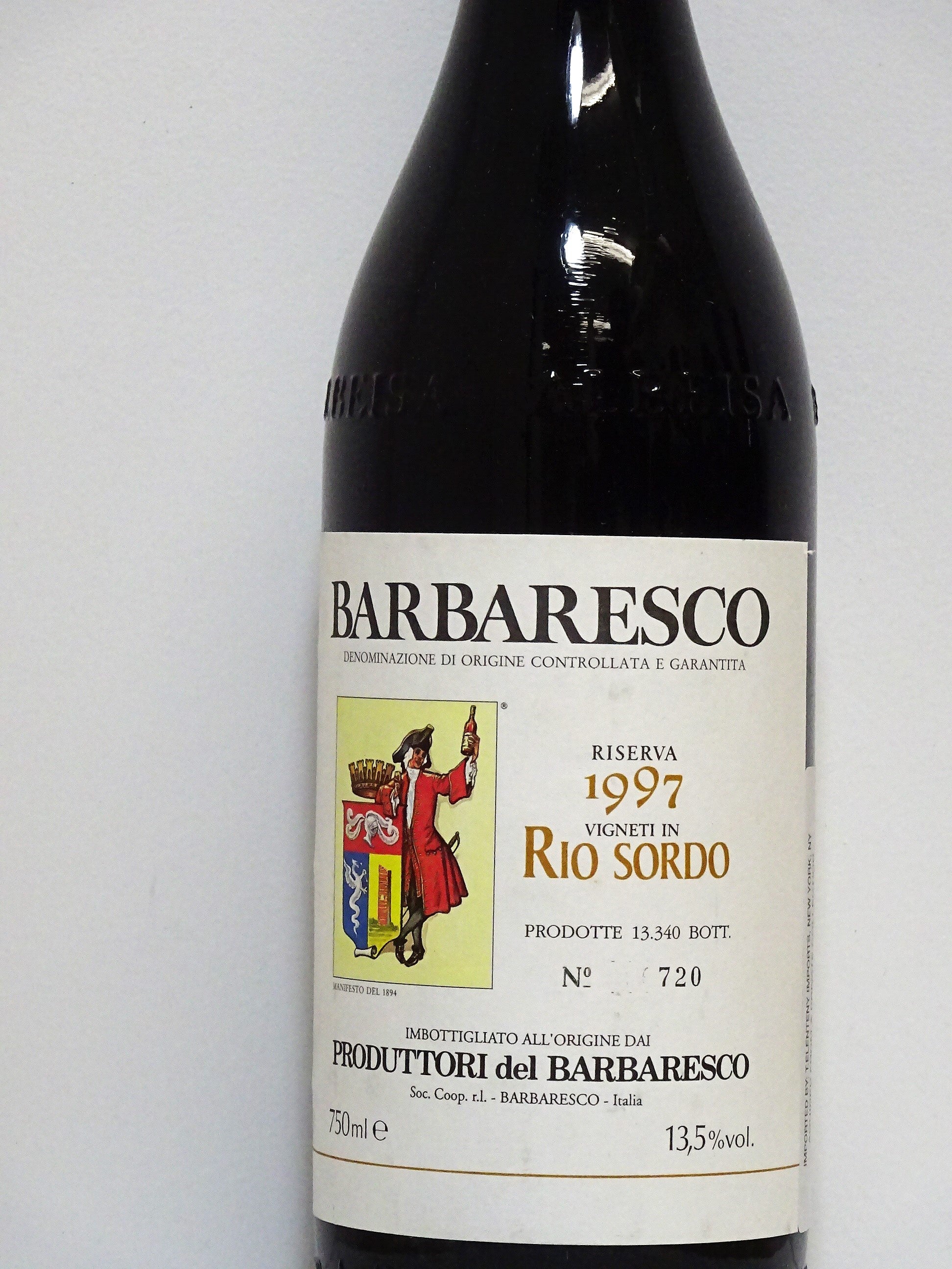 Produttori del Barbaresco 1997 Barbaresco Riserva Rio Sordo