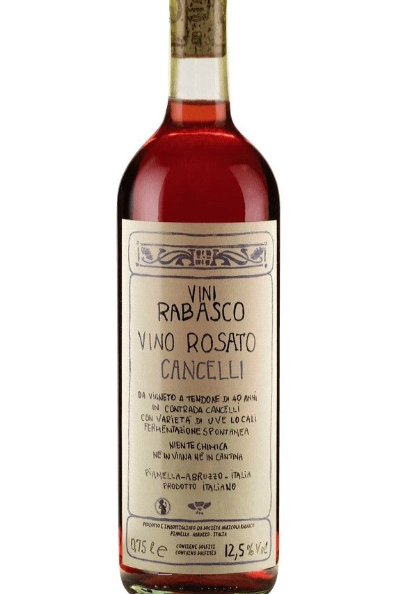 Vini Rabasco 2024 Cancelli Vino Rosato