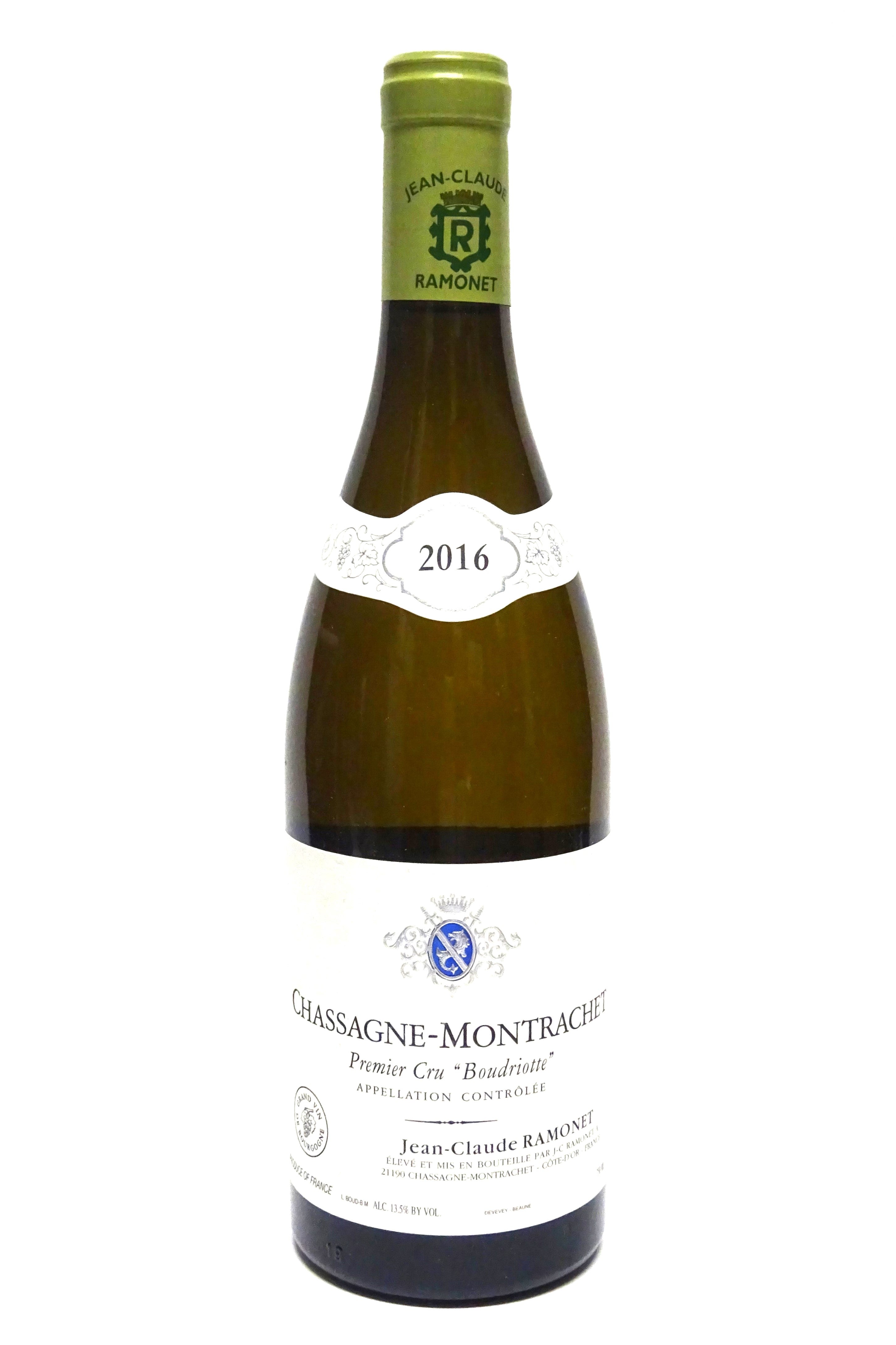 Ramonet 2016 Chassagne Montrachet 1er Cru Boudriottes