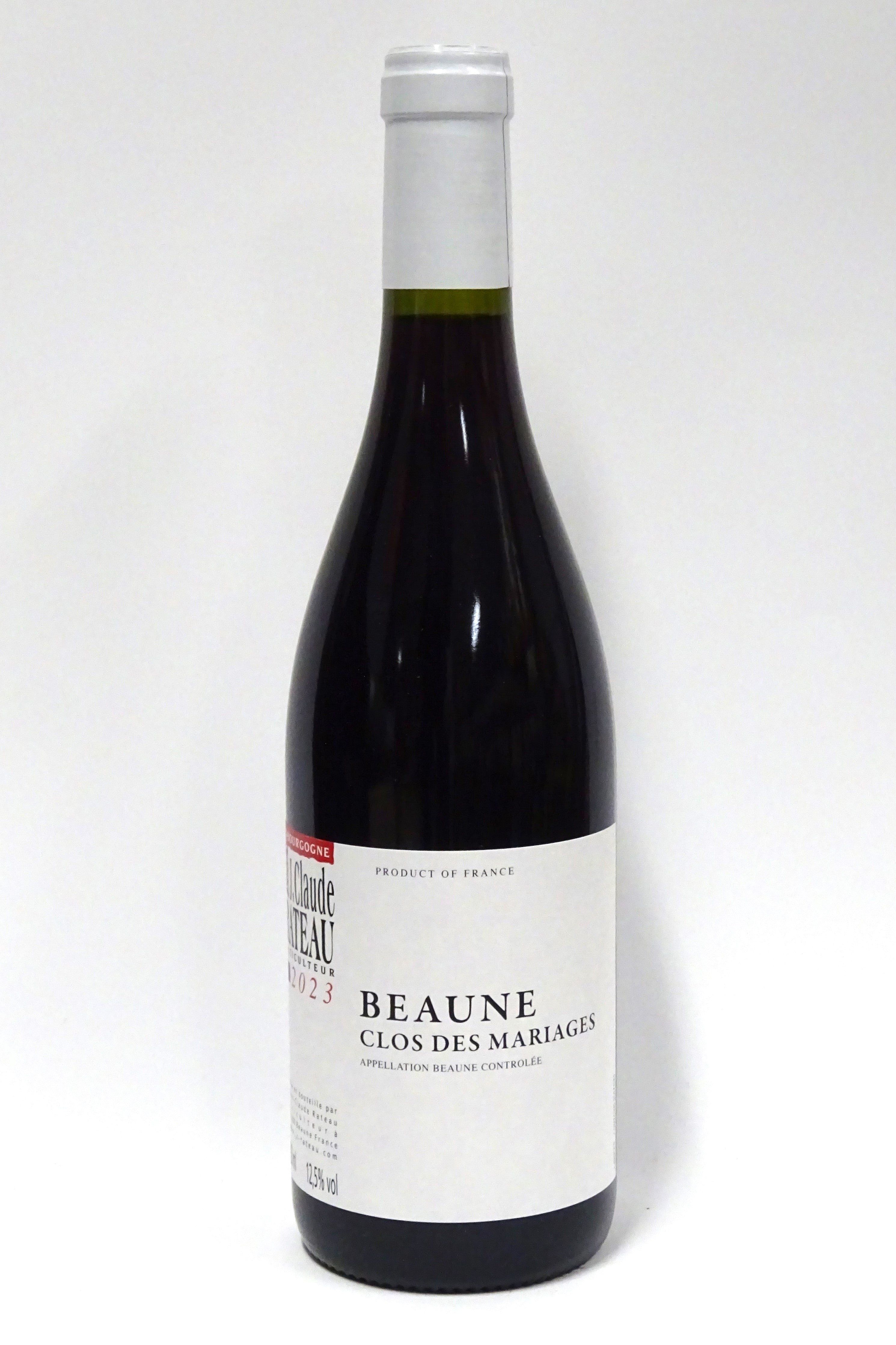 Rateau, Jean-Claude 2023 Beaune "Clos des Mariages" Rouge