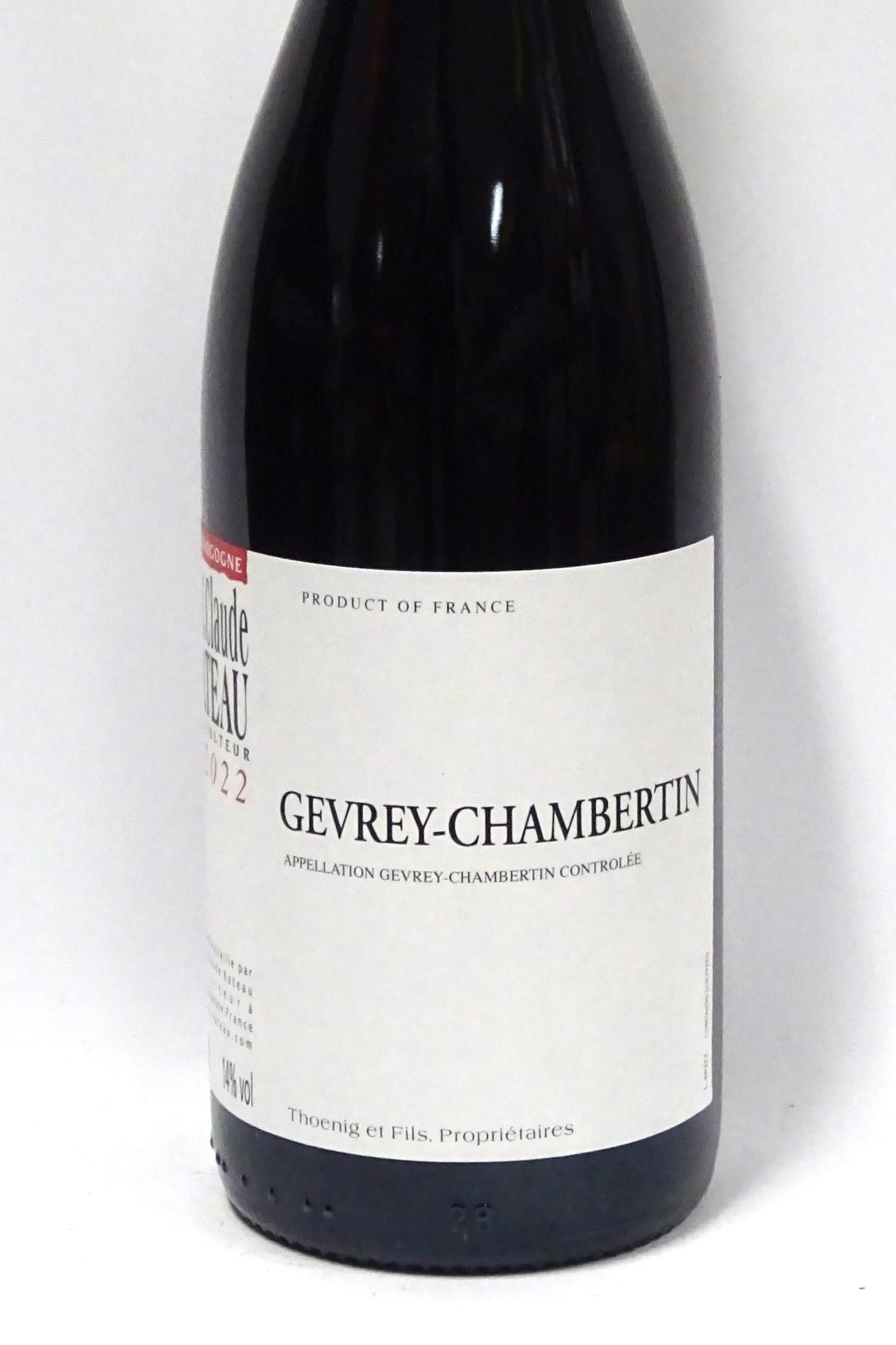 Rateau, Jean-Claude 2022 Gevrey-Chambertin