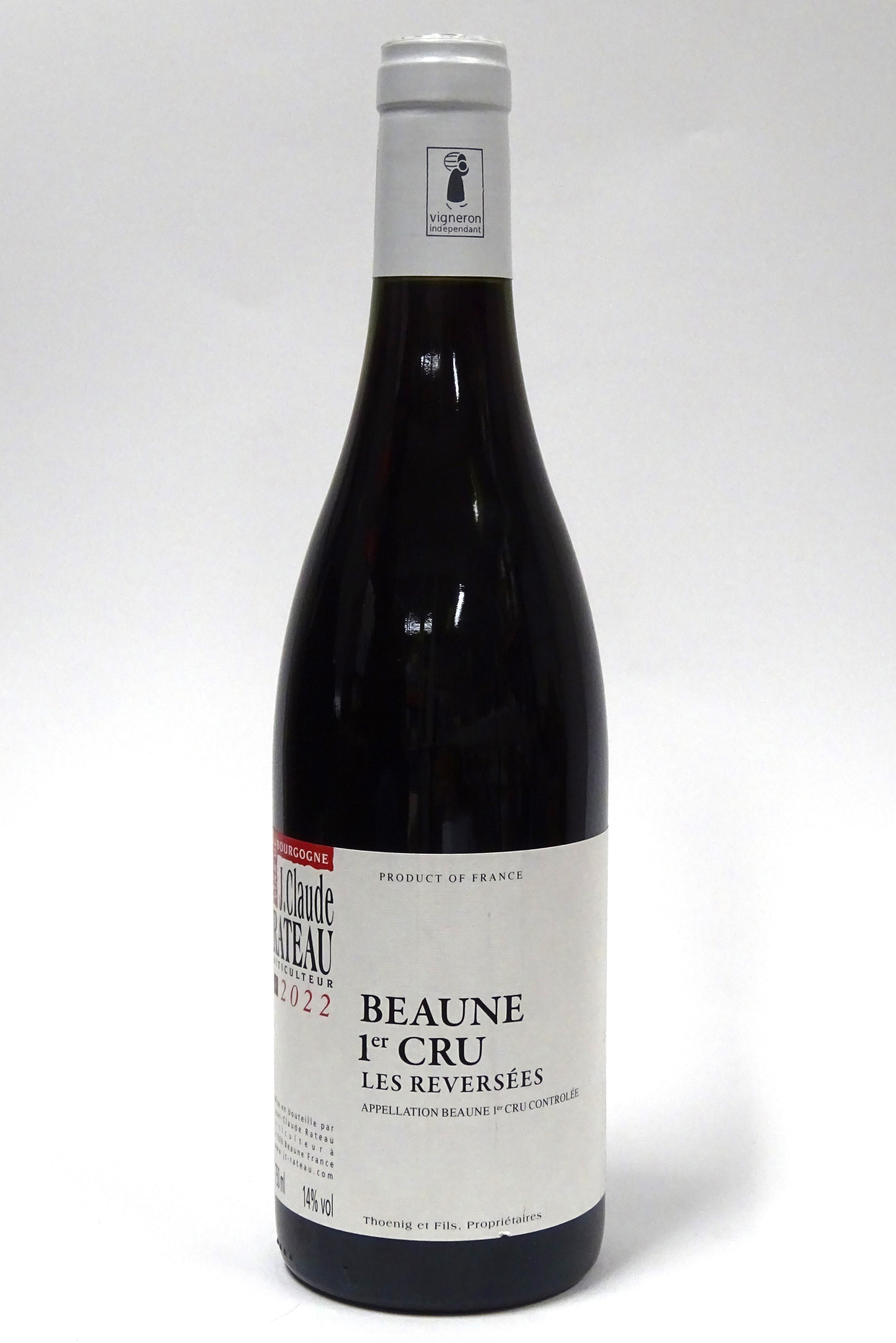 Rateau, Jean-Claude 2022 Beaune 1er Cru "Les Reversees"