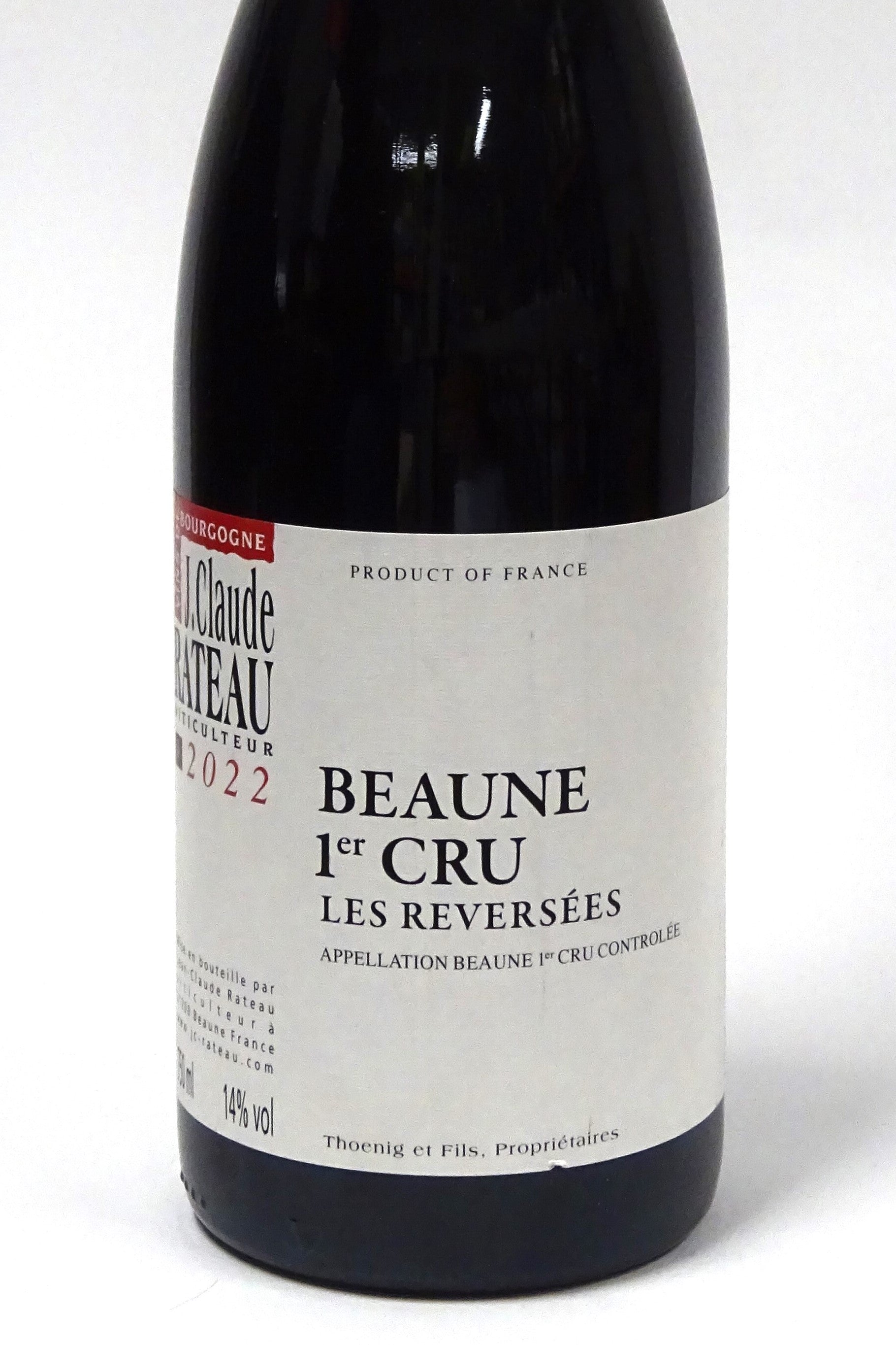 Rateau, Jean-Claude 2022 Beaune 1er Cru "Les Reversees"