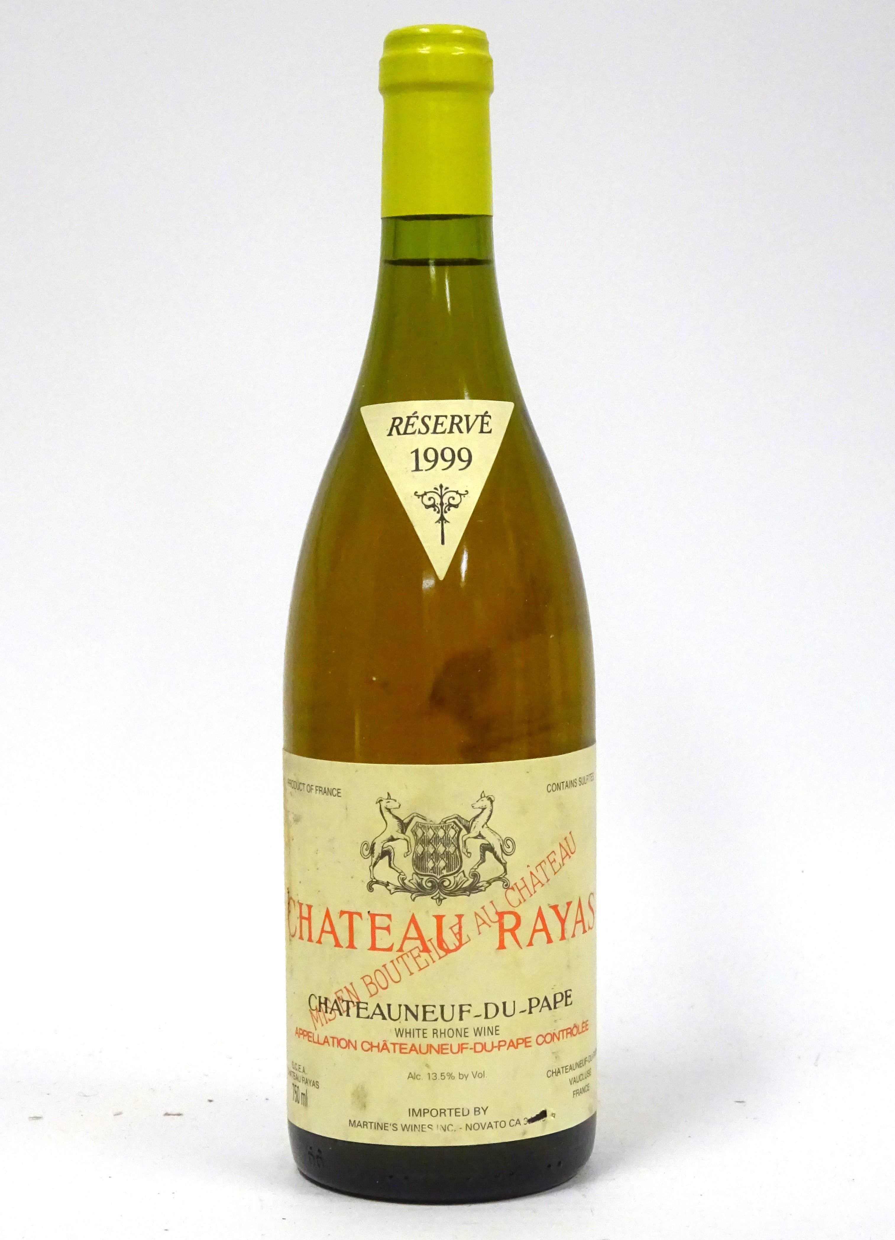 Rayas 1999 Chateauneuf-du-Pape Blanc Reserve