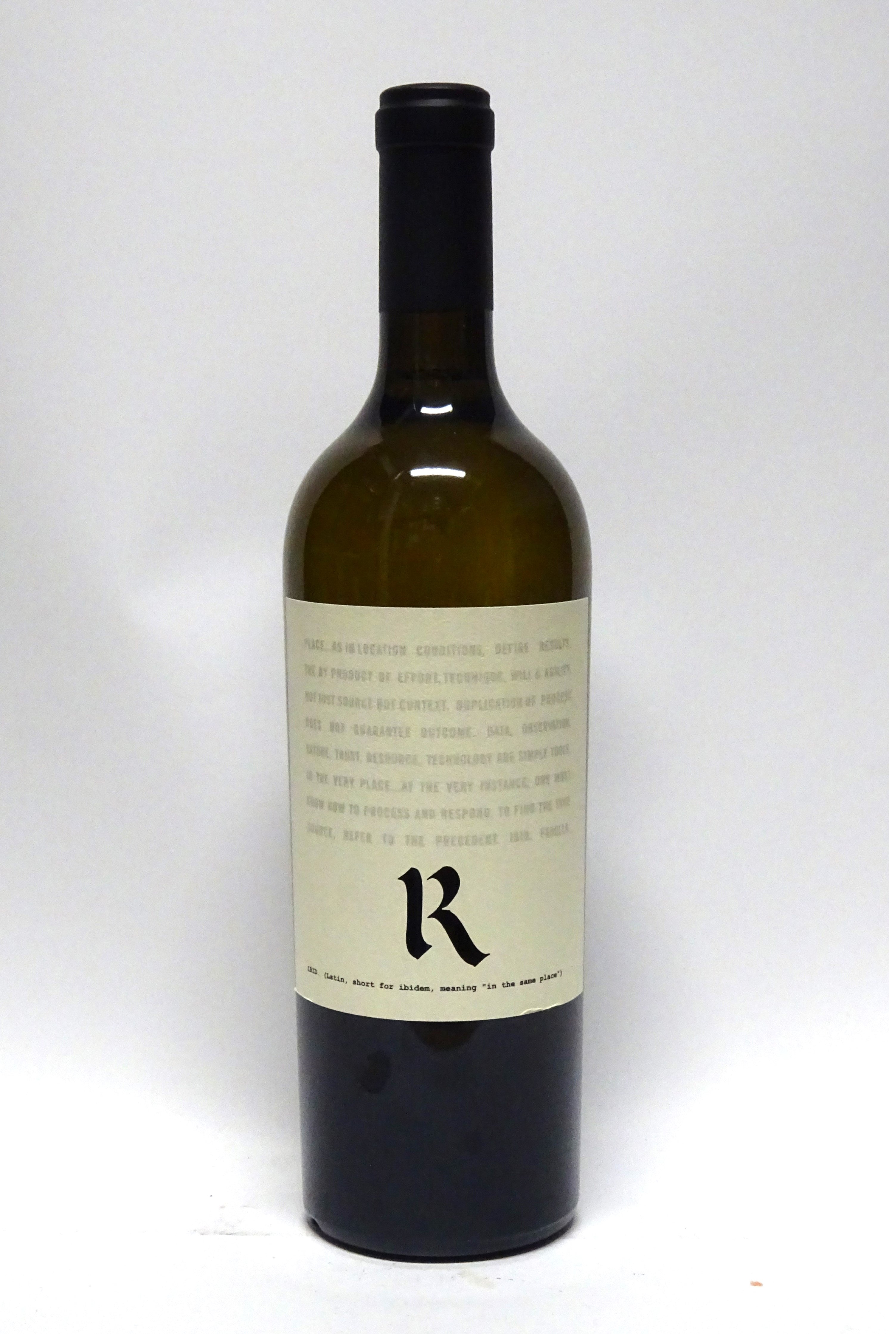 Realm Cellars 2015 Napa White Ibid. Farella