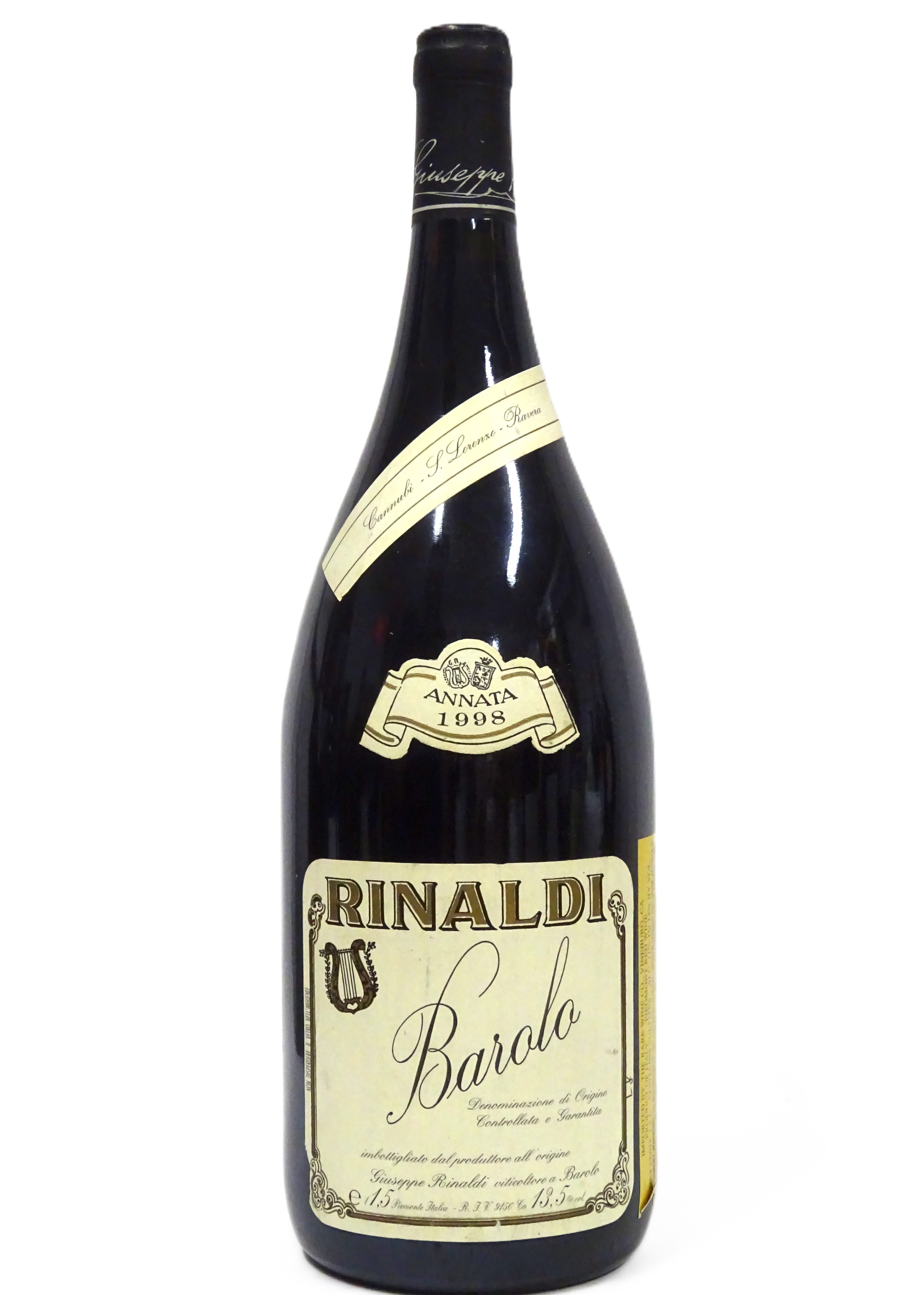 Rinaldi, Giuseppe 1998 Barolo Cannubi - San Lorenzo - Ravera 1.5L