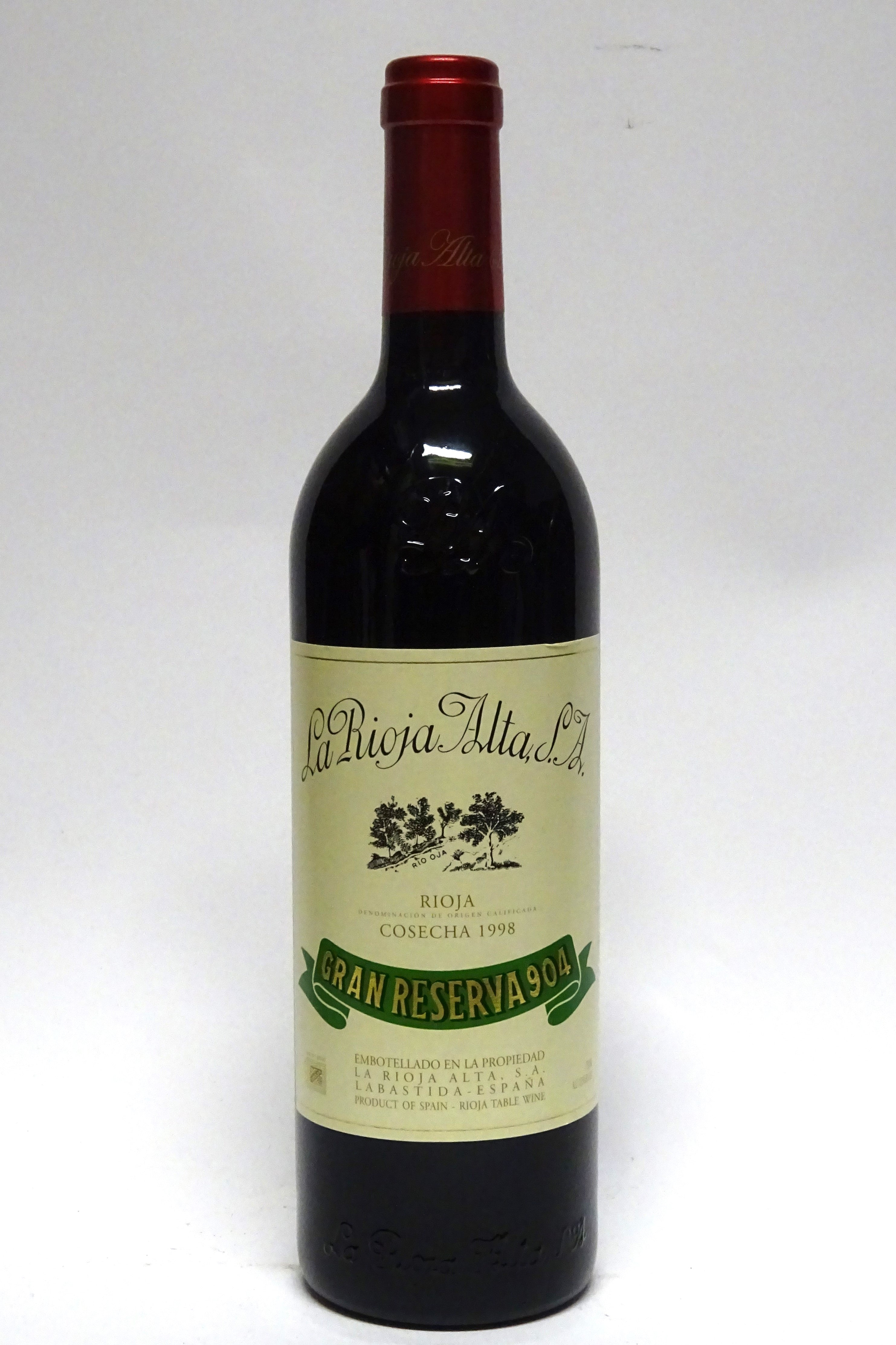 La Rioja Alta 1998 Rioja Gran Reserva 904