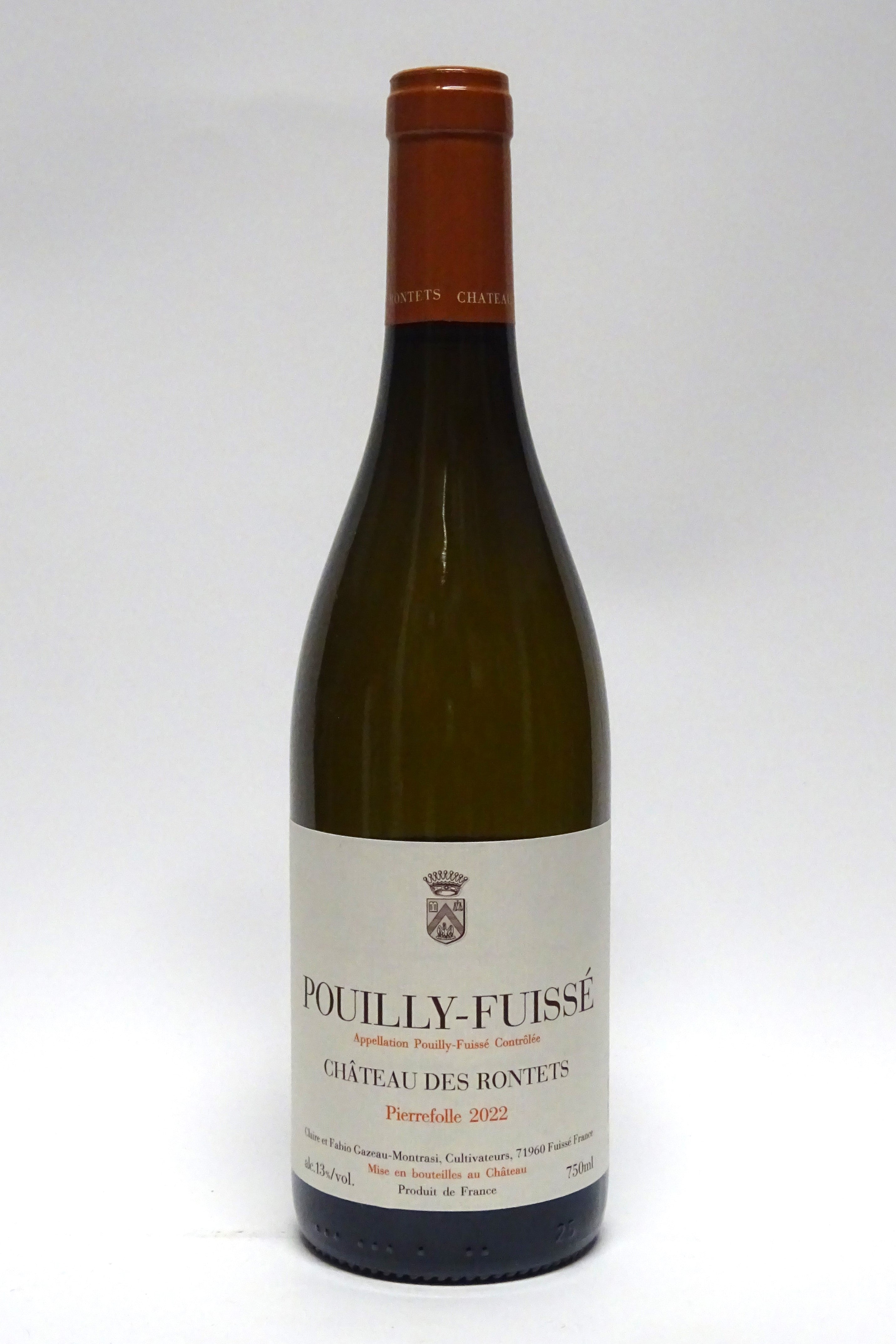 Rontets 2022 Pouilly-Fuissé 'Pierrefolle'